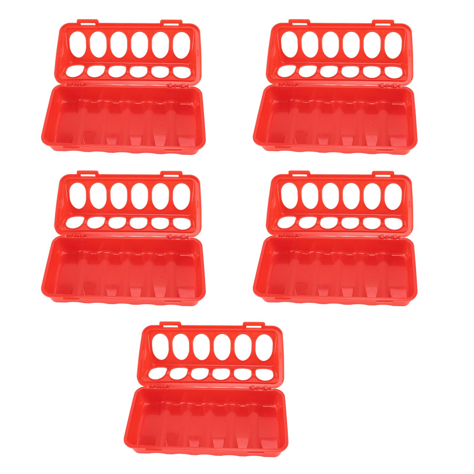 5pcs Flip Top Pigeon Feeder Anti Spill Feeding Tray No Waste No Mess Small view 3
