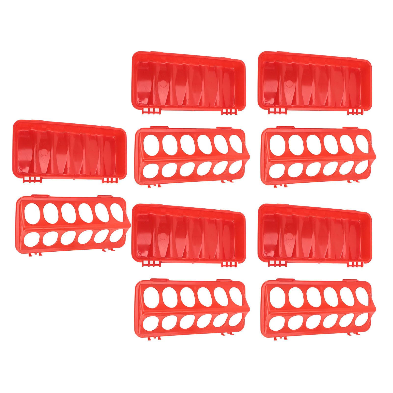5pcs Flip Top Pigeon Feeder Anti Spill Feeding Tray No Waste No Mess Small view 12
