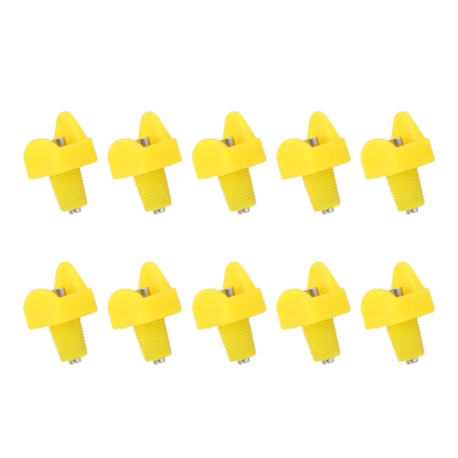 10pcs Chicken Water Nipples Automatic Poultry Nipples Drinker Waterer Plastic view 8