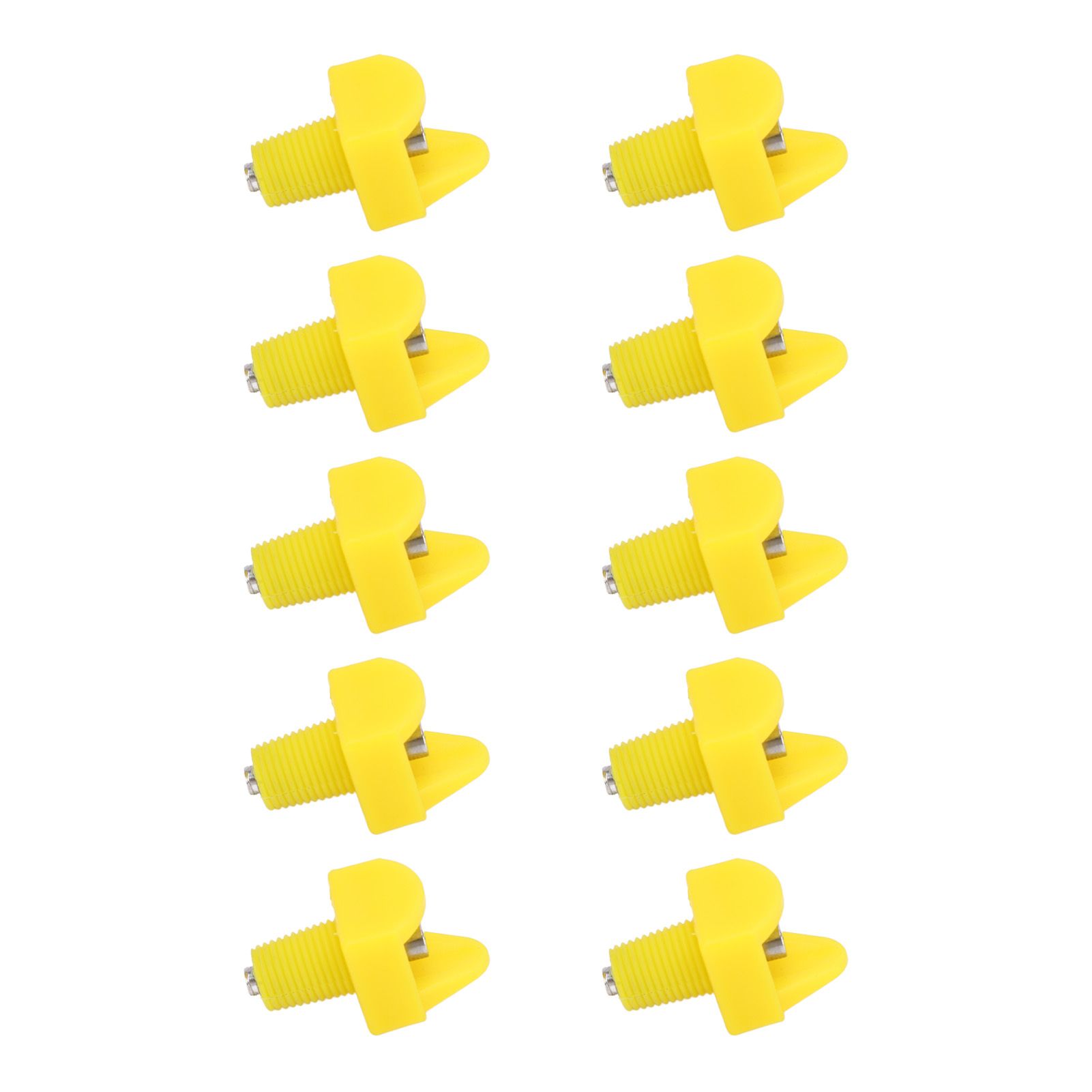 10pcs Chicken Water Nipples Automatic Poultry Nipples Drinker Waterer Plastic view 9