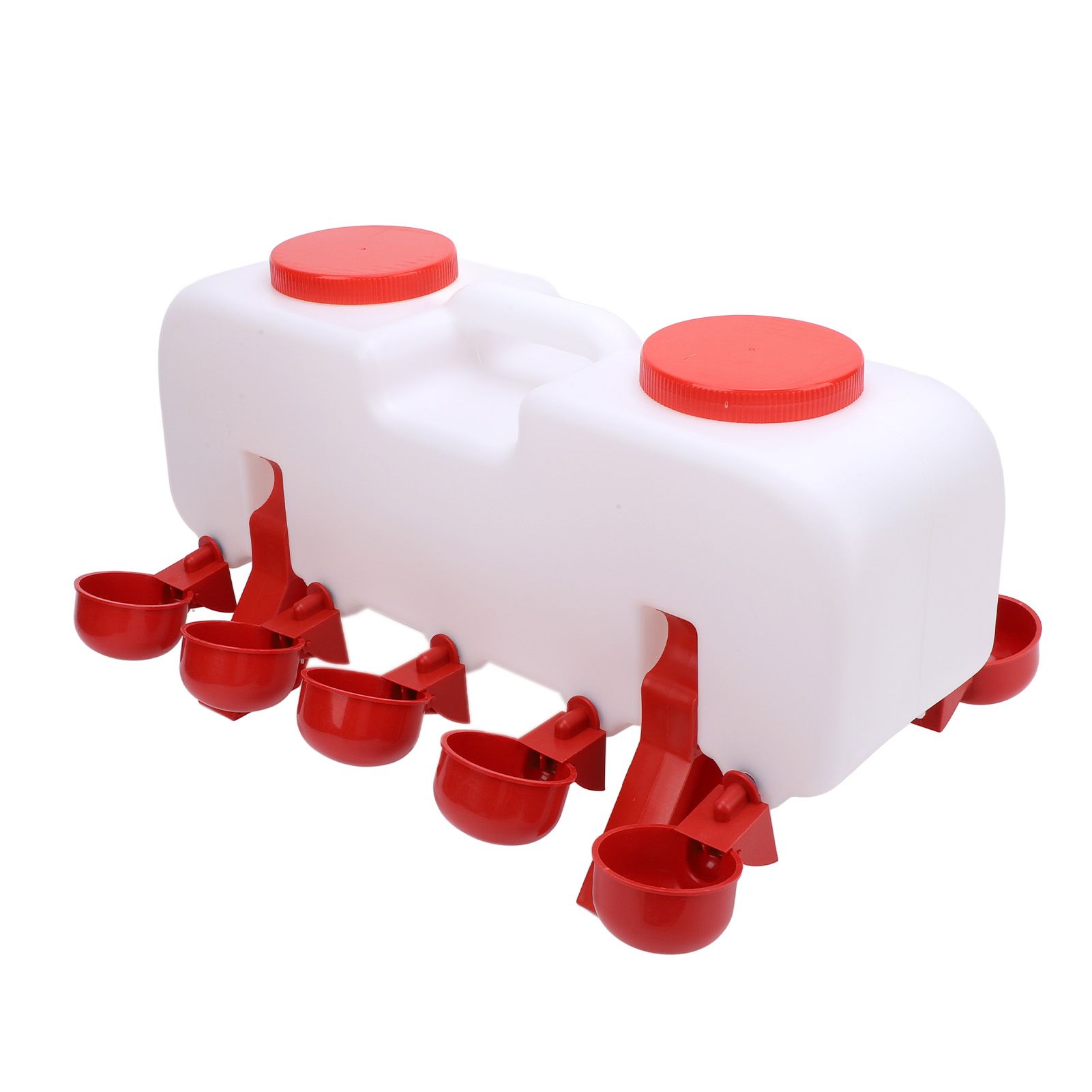 Automatic Chicken Waterer Anti Tipping Plastic Hygienic Chicken Watering