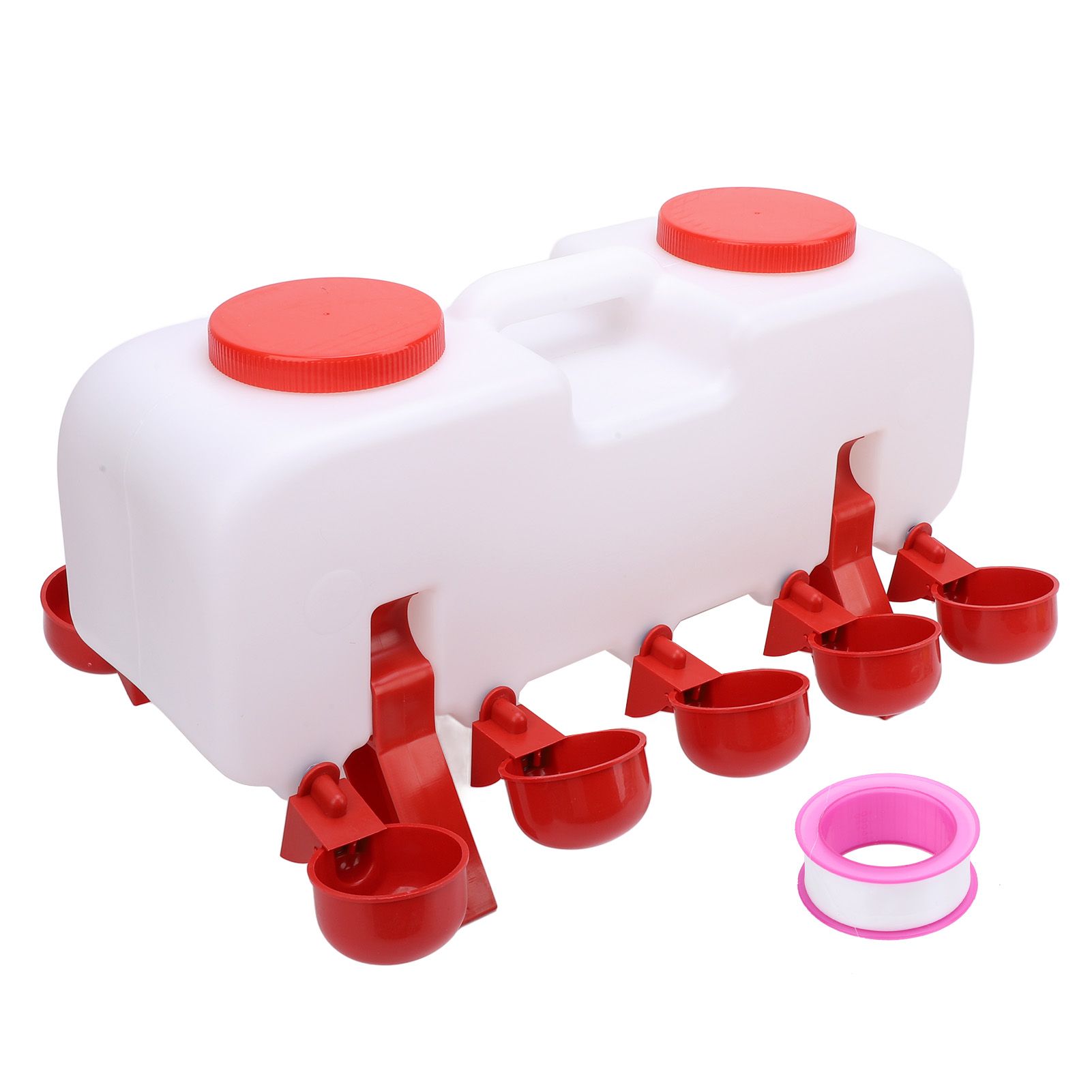 Automatic Chicken Waterer Anti Tipping Plastic Hygienic Chicken Watering view 3