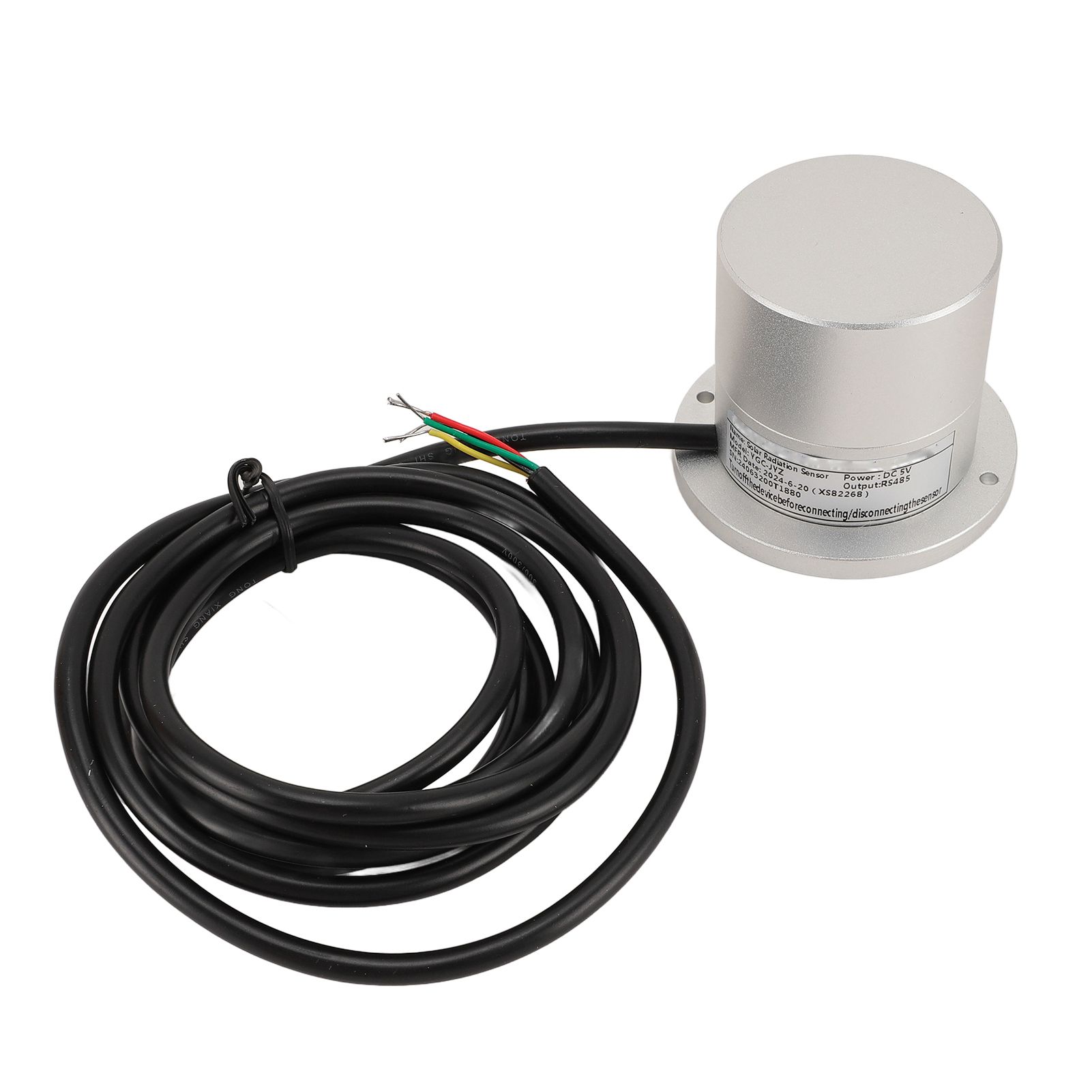 Total Solar Radiation Sensor 5V High Accuracy RS485 Photoelectric Solar view 4
