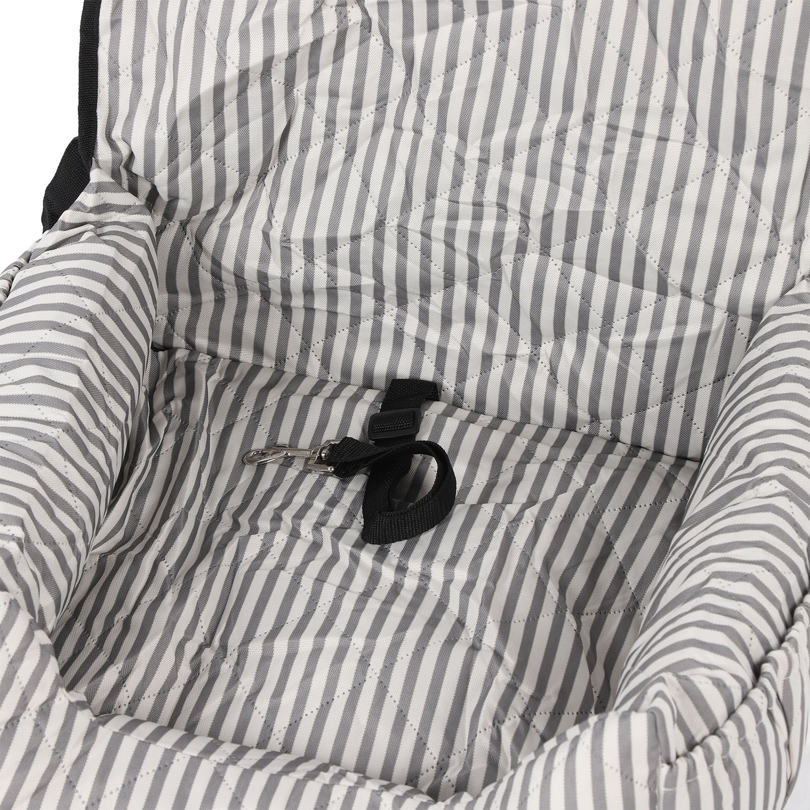 Dog Booster Seat Portable Detachable Water Proof Polyester PP Cotton Puppy Dog view 5