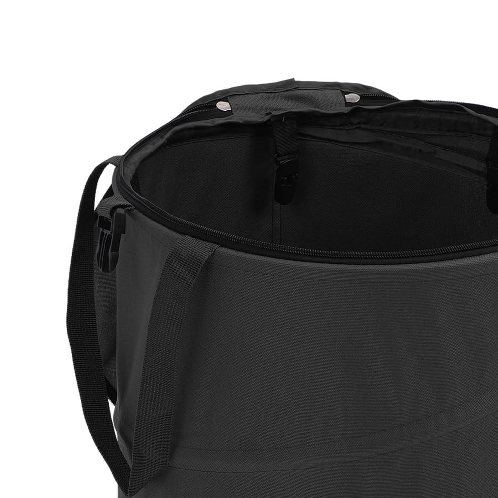 Camping Trash Can with Zippered Lid 24 Gallons Large Capacity Foldable view 7