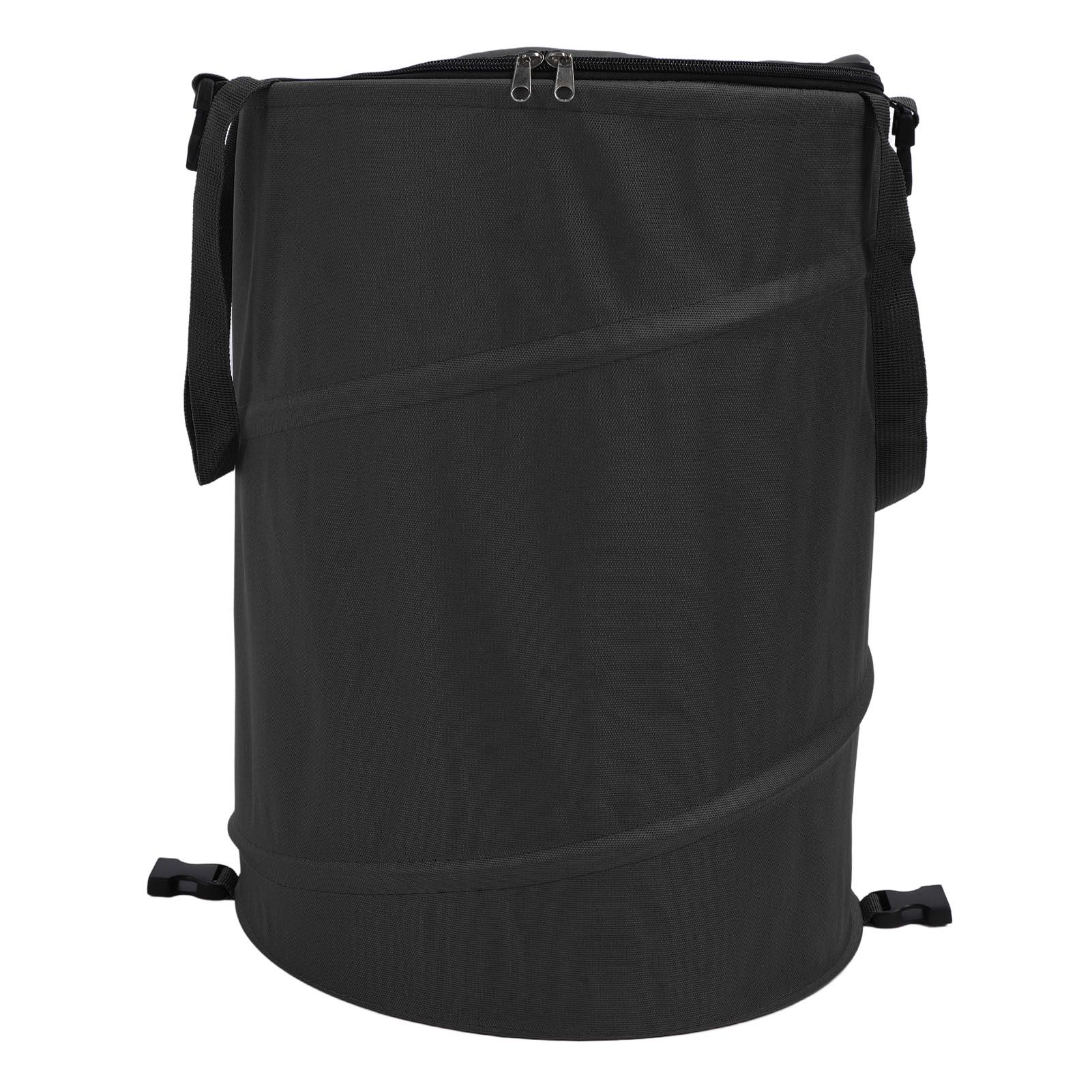 Camping Trash Can with Zippered Lid 24 Gallons Large Capacity Foldable view 10