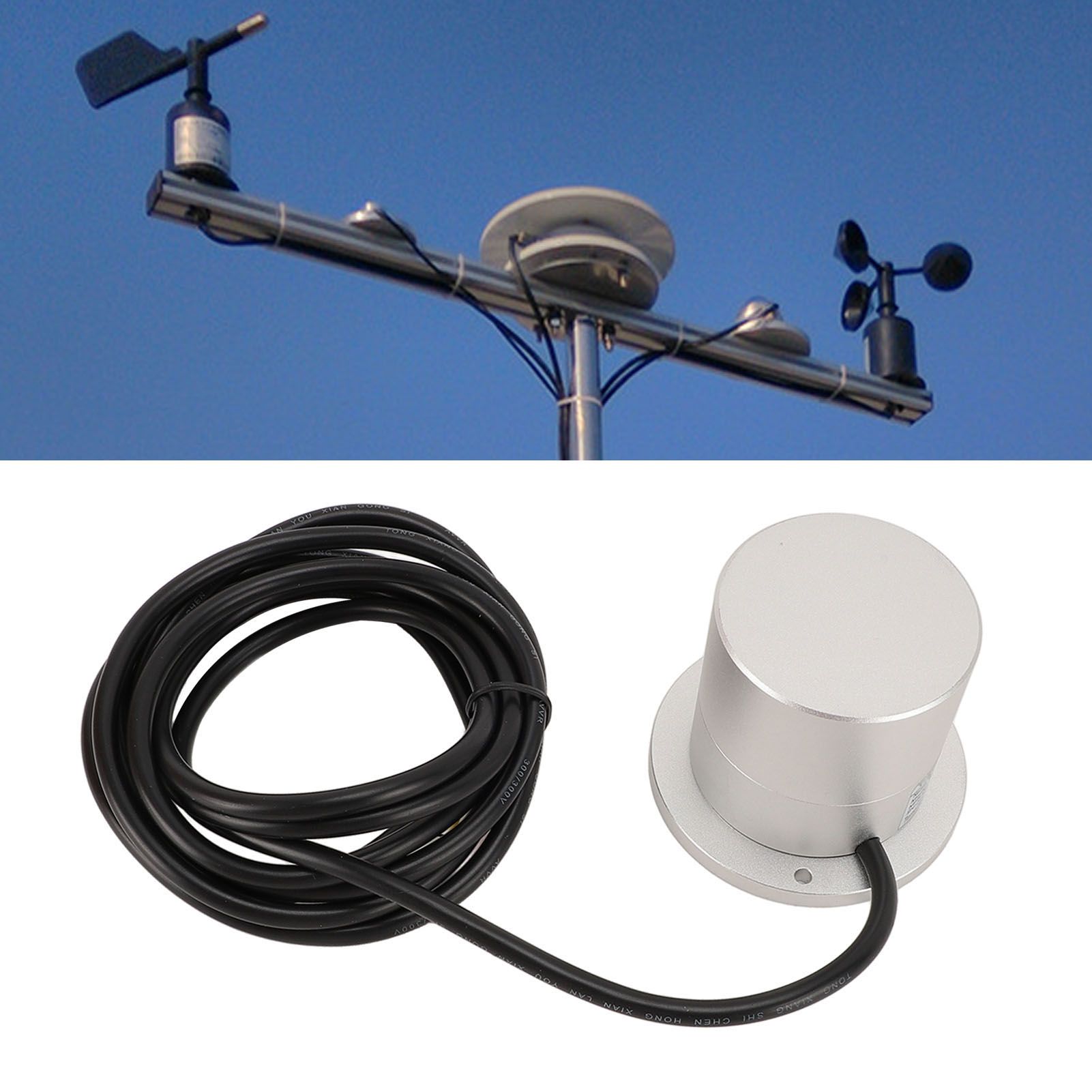 Photoelectric Total Solar Radiation Sensor Transmitter 9 to 30V Aluminum view 11