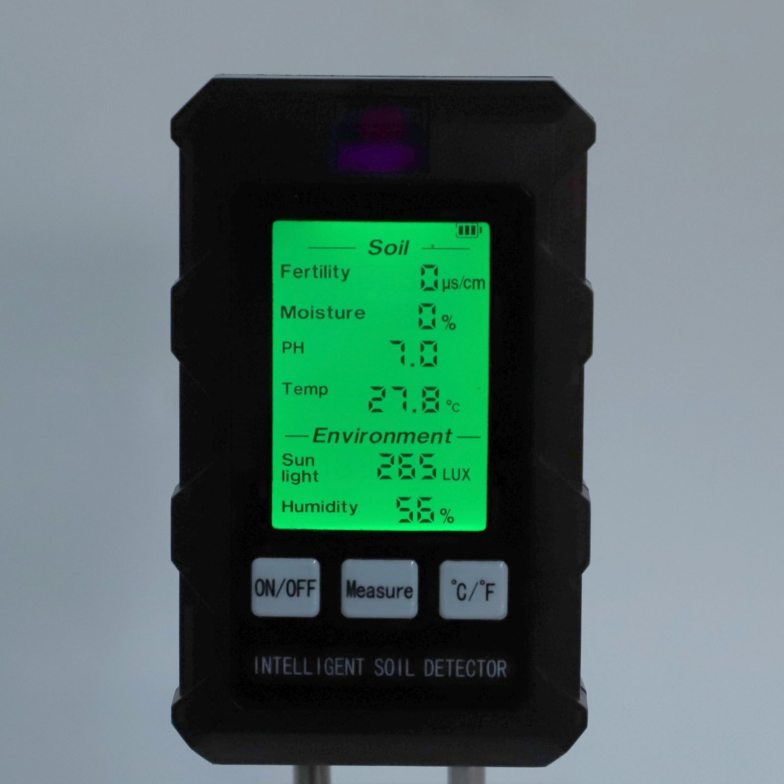 Digital Soil Tester 6 In 1 Soil Humidity PH Fertility Temperature Sunlight view 7