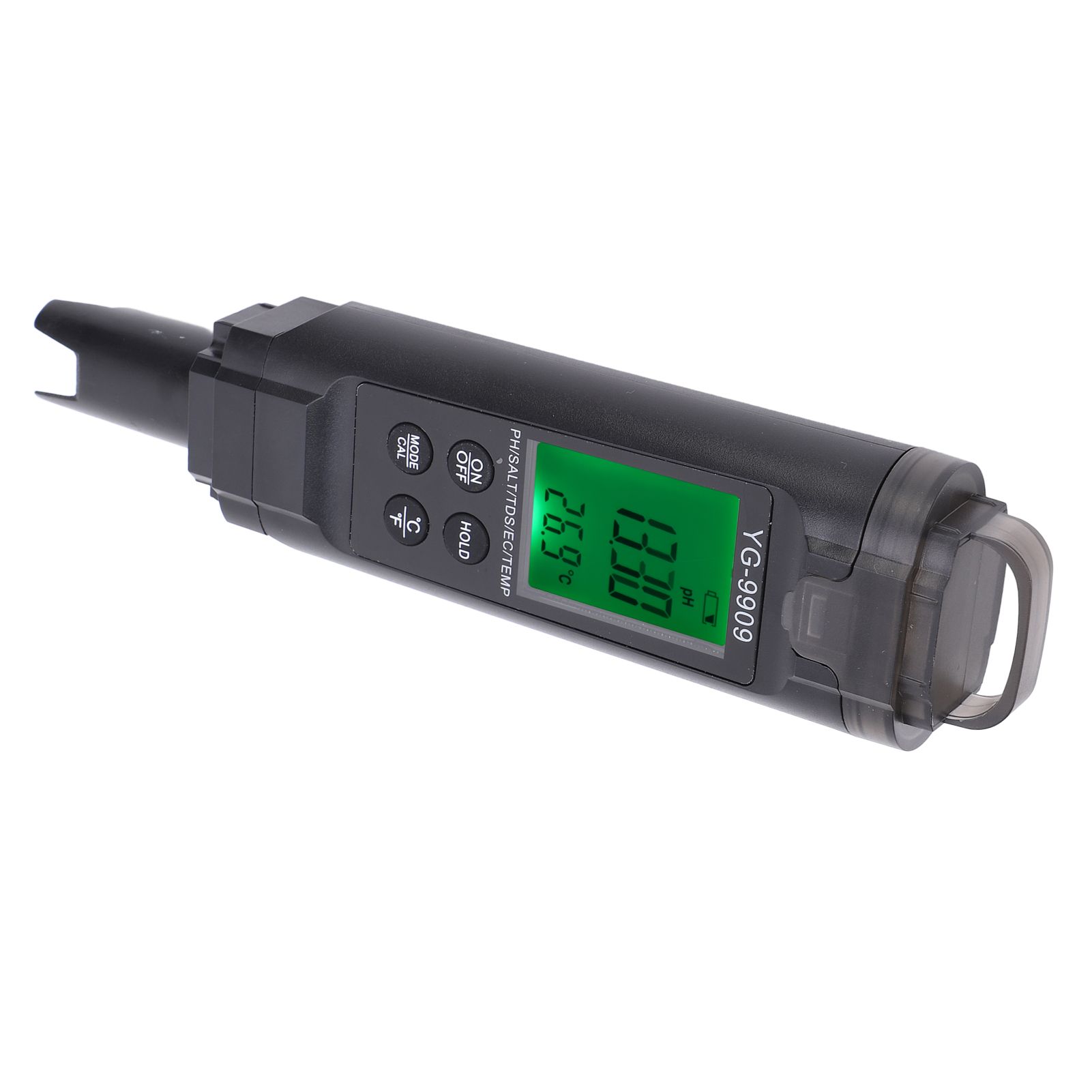 Water Quality Tester 5 in 1 Fish Tank Backlit LCD Screen Digital PH EC TDS view 4