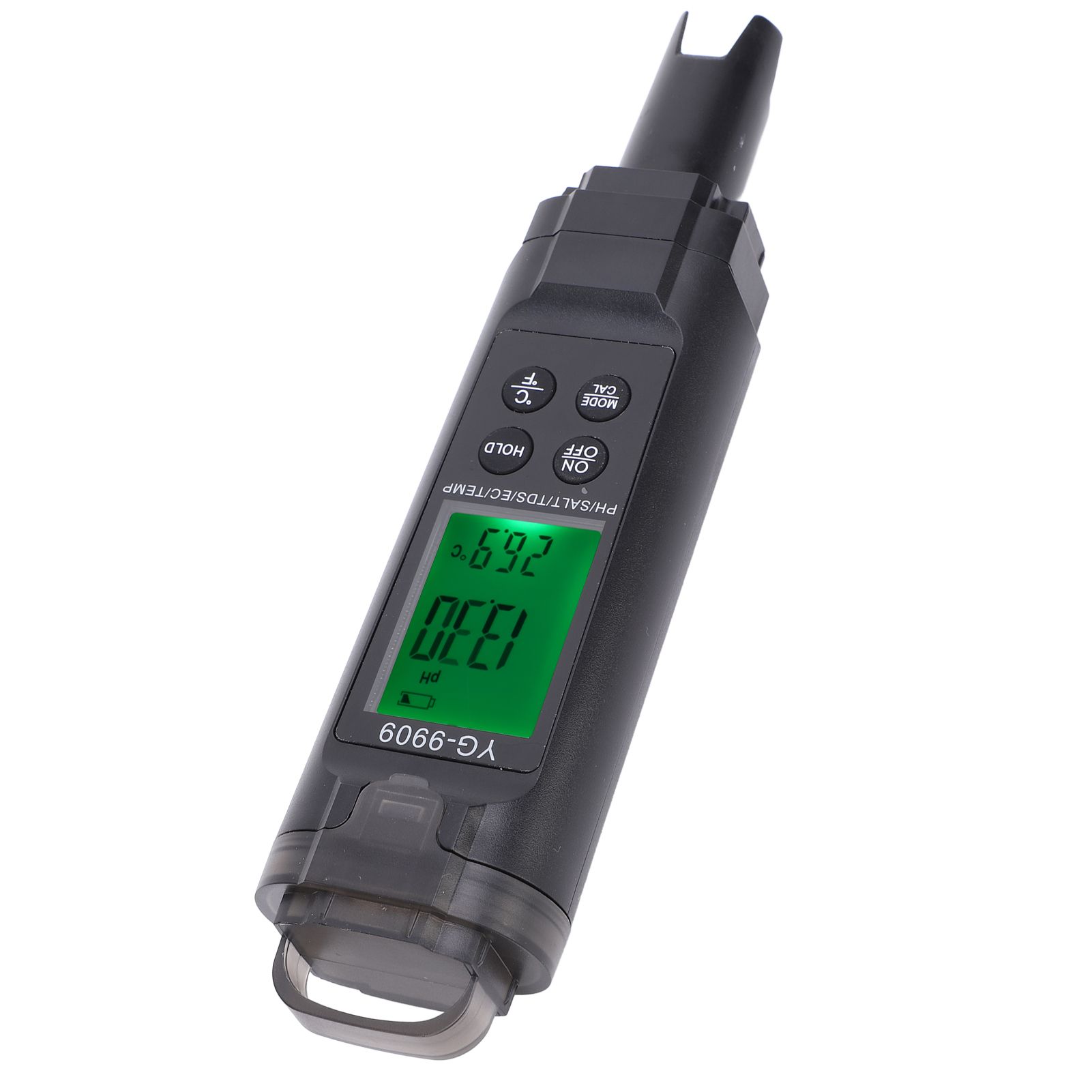 Water Quality Tester 5 in 1 Fish Tank Backlit LCD Screen Digital PH EC TDS view 6