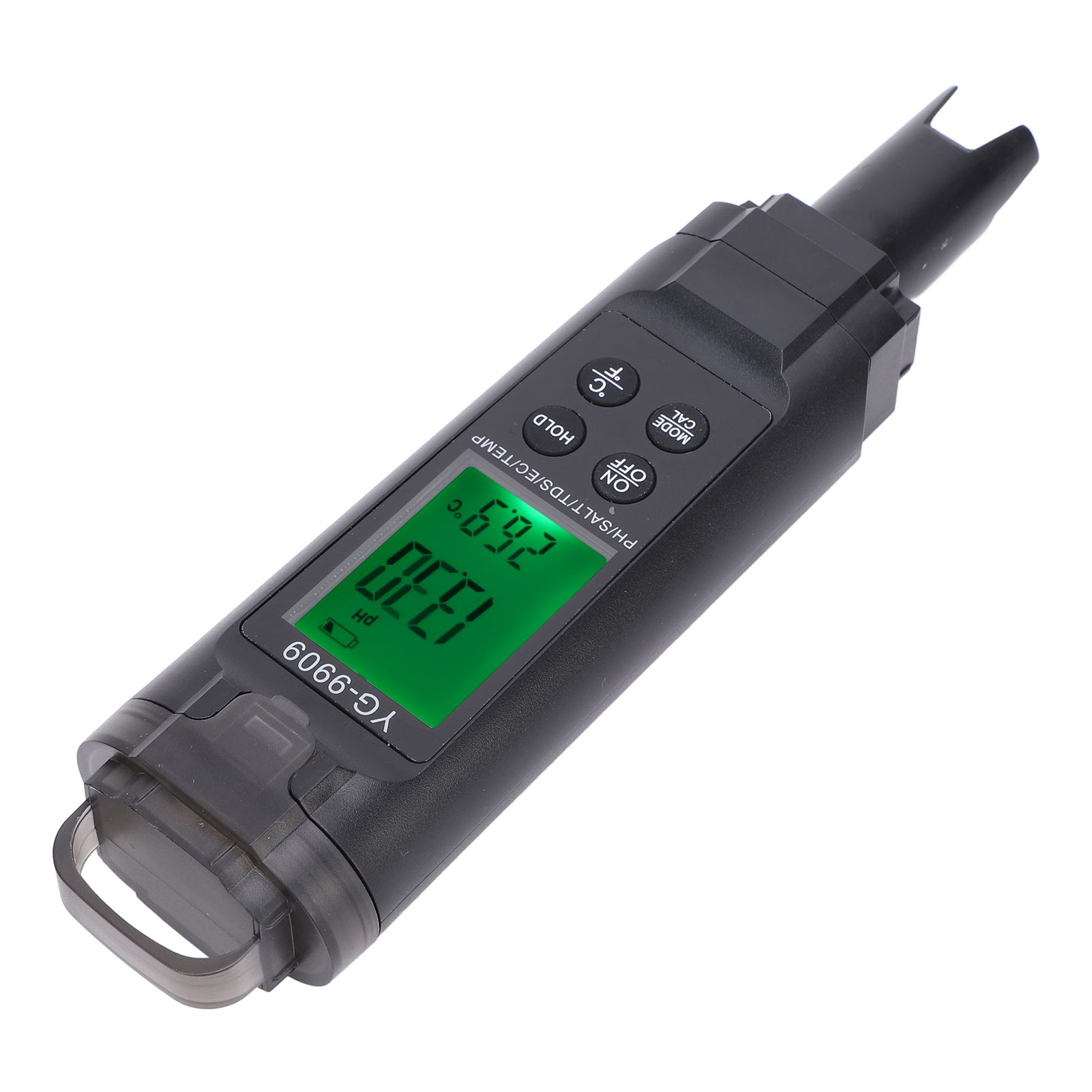 Water Quality Tester 5 in 1 Fish Tank Backlit LCD Screen Digital PH EC TDS view 8