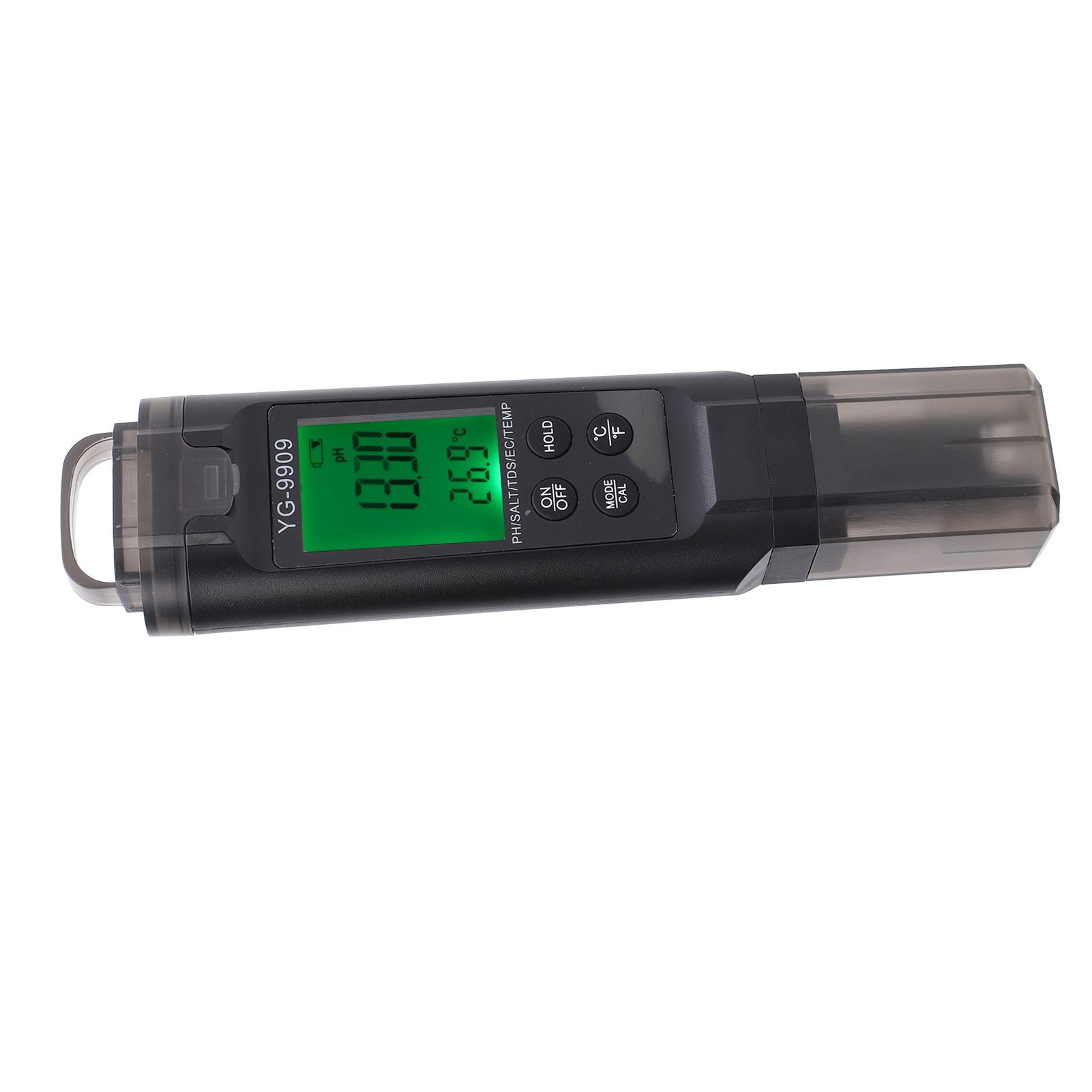 Water Quality Tester 5 in 1 Fish Tank Backlit LCD Screen Digital PH EC TDS view 9