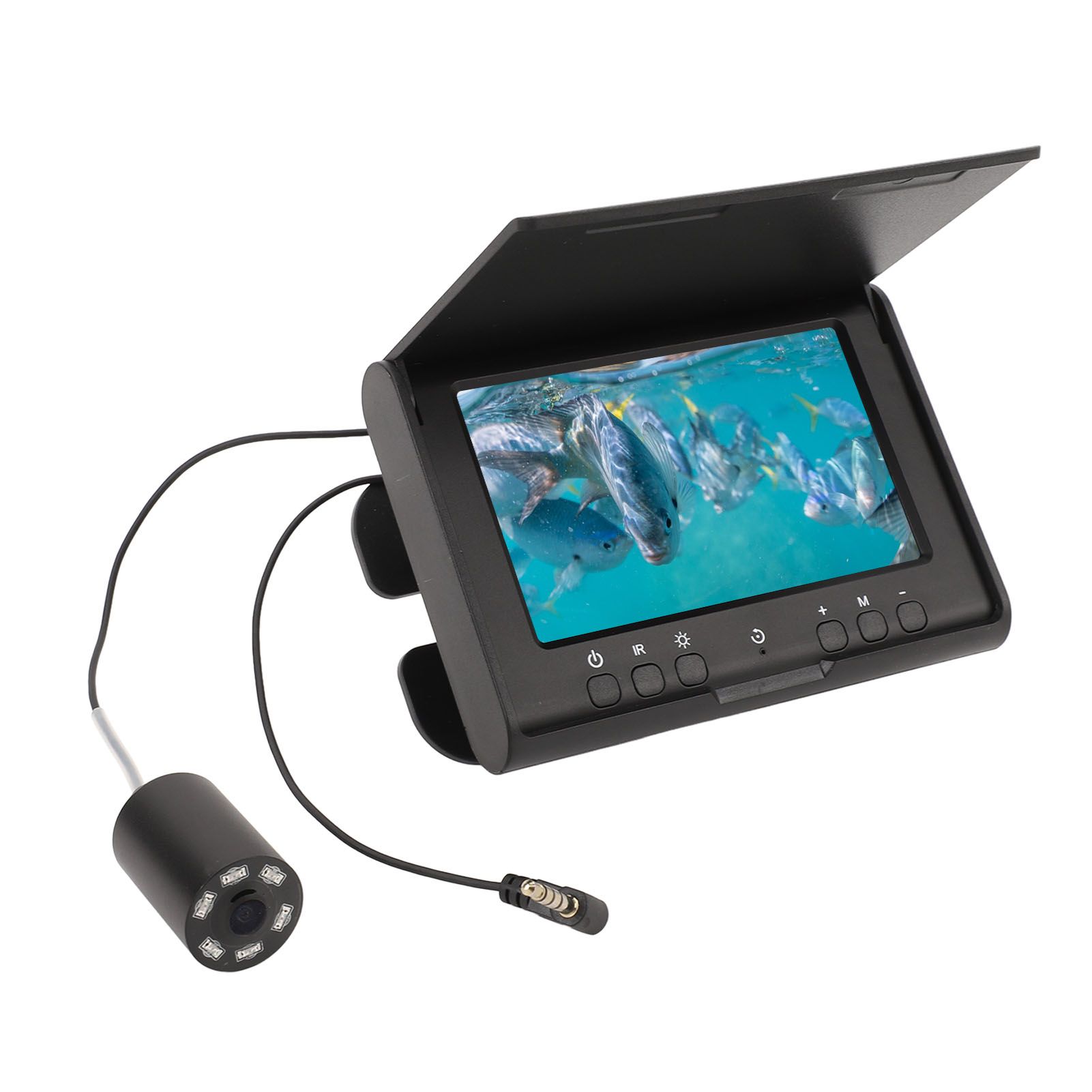 Underwater Fishing Camera Kit HD Infrared Camera Portable Fish Finder for Lake