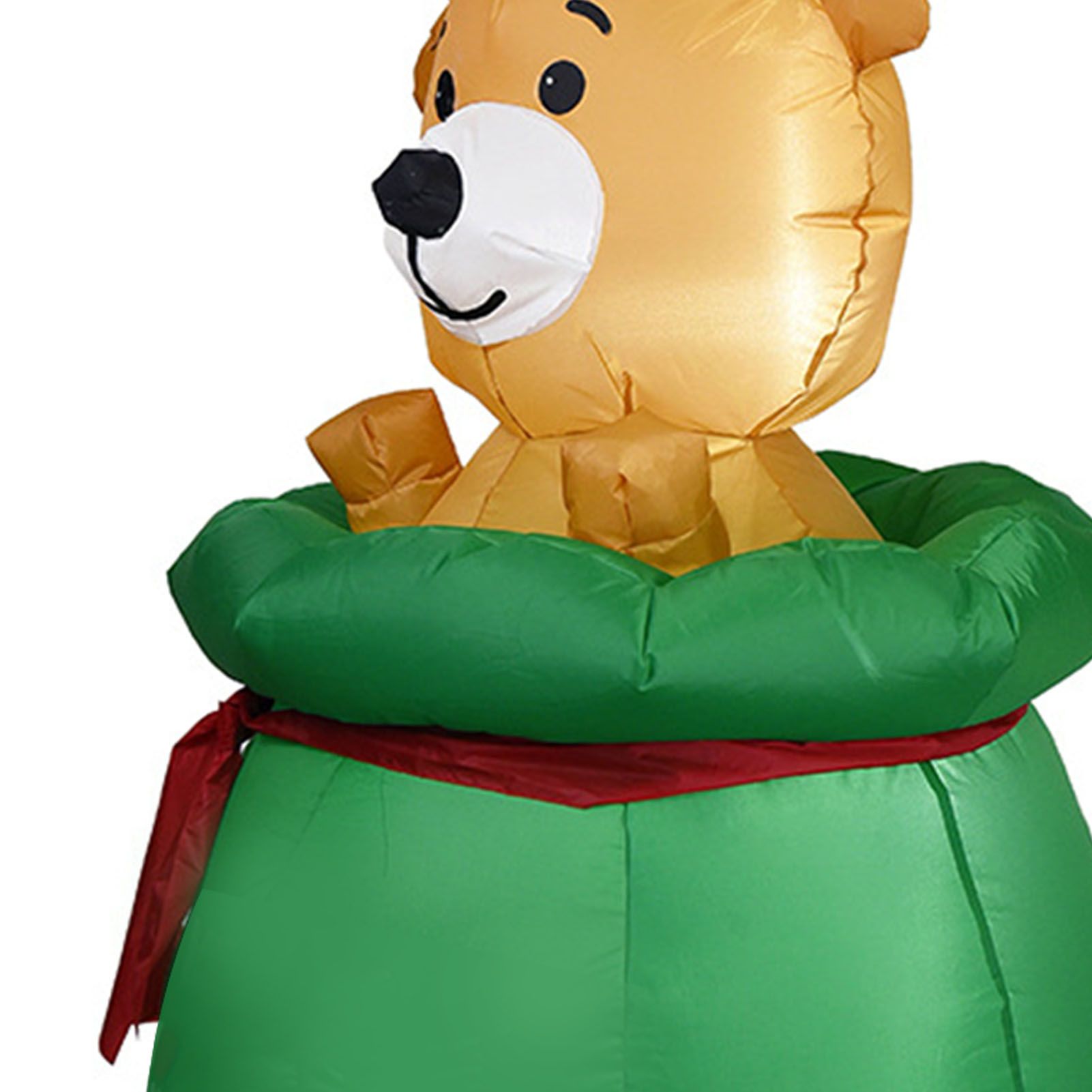 Xmas Inflatable Bear Decoration Outdoor Yard Garden LED Light Luminous Air Model view 5
