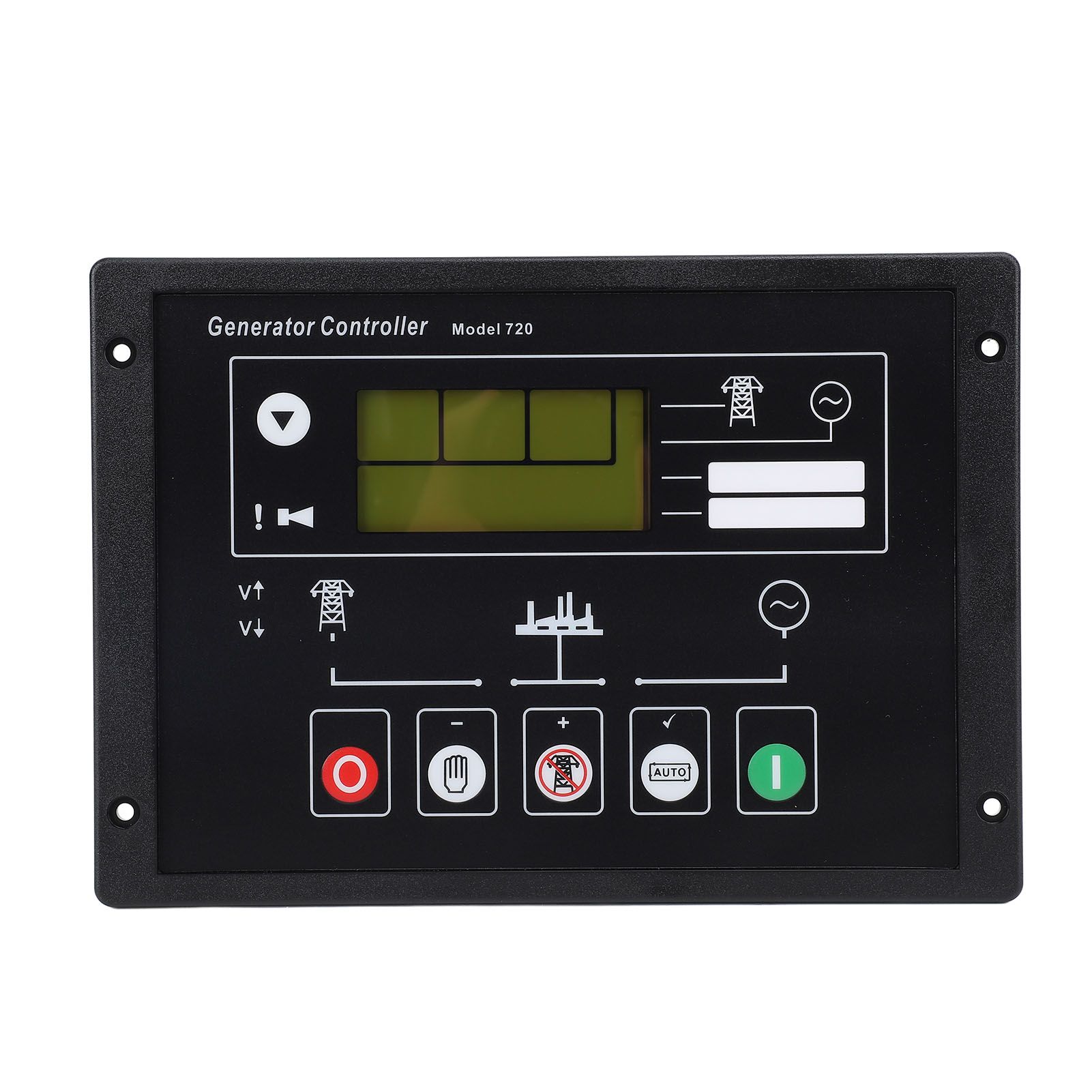 Generator Auto Start Control Panel DSE720 Fuel Electronic Generator Controller view 3