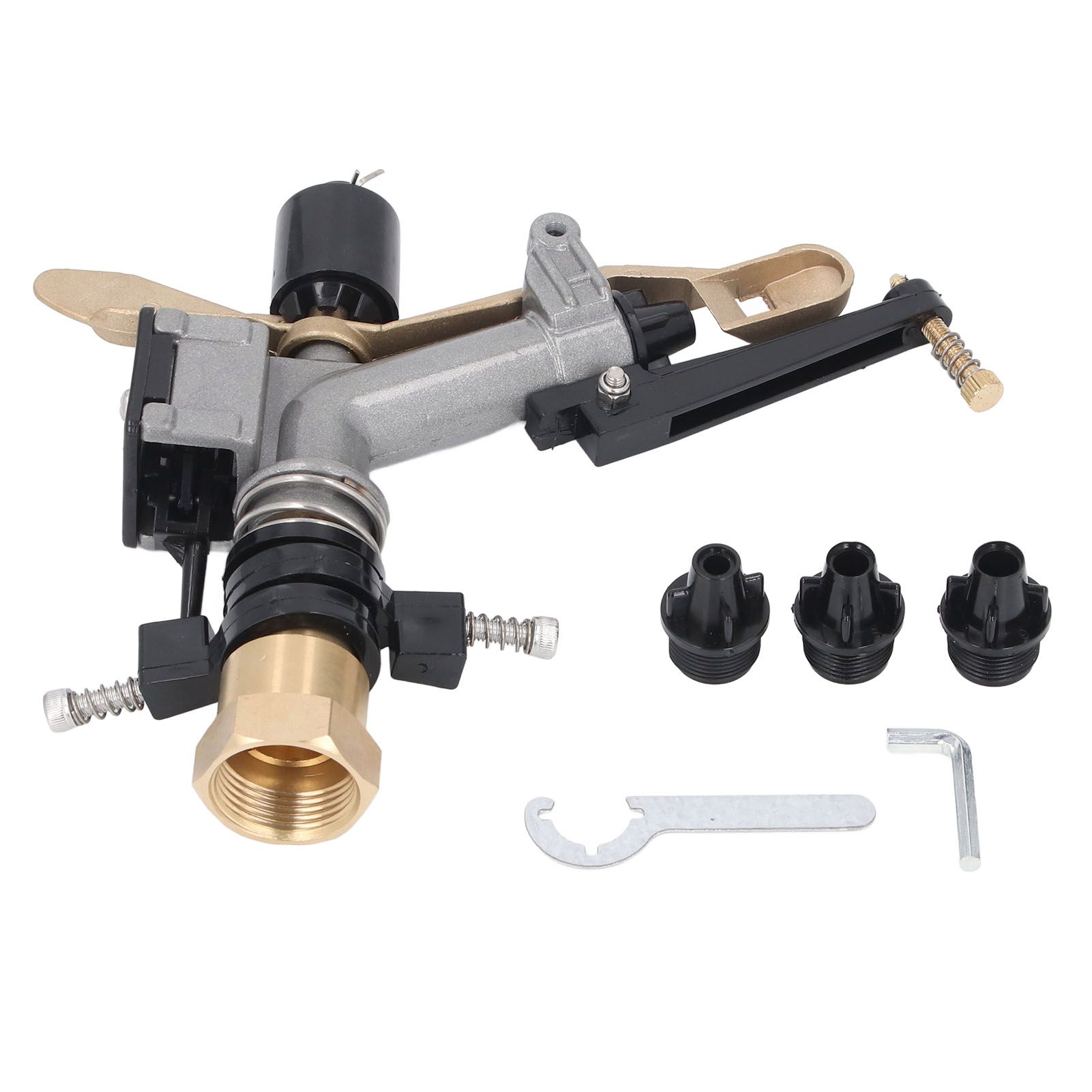 DN25 1 Inch Irrigation Sprinkler Auto Rotating Large Area Misting Sprayer view 3