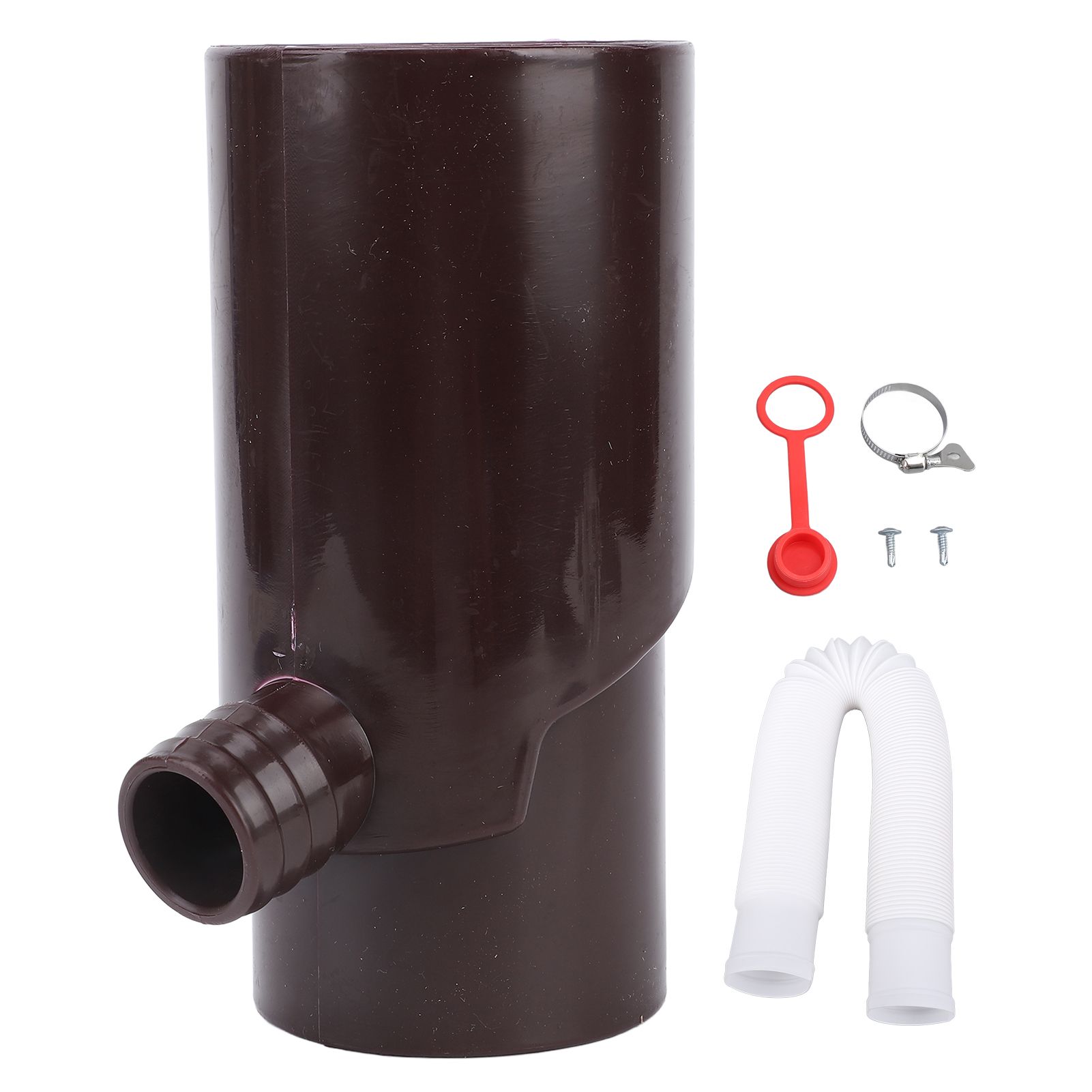 Rainwater Diverter Rainwater Collection System Plastic 8cm Round Downspout view 3