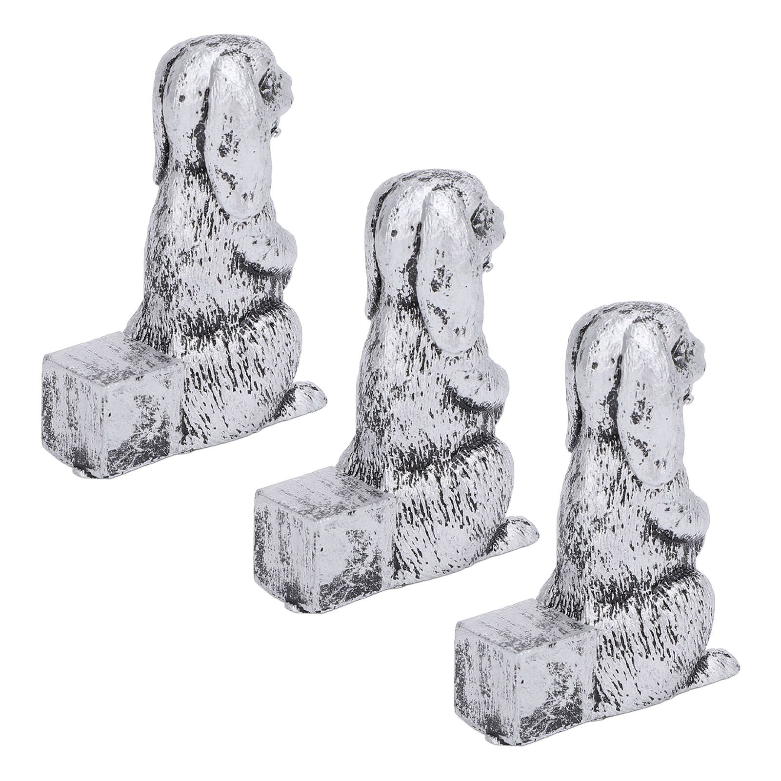 3PCS Flower Pot Decorative Feet Resin Animal Statue Plant Pot Support Feet view 10