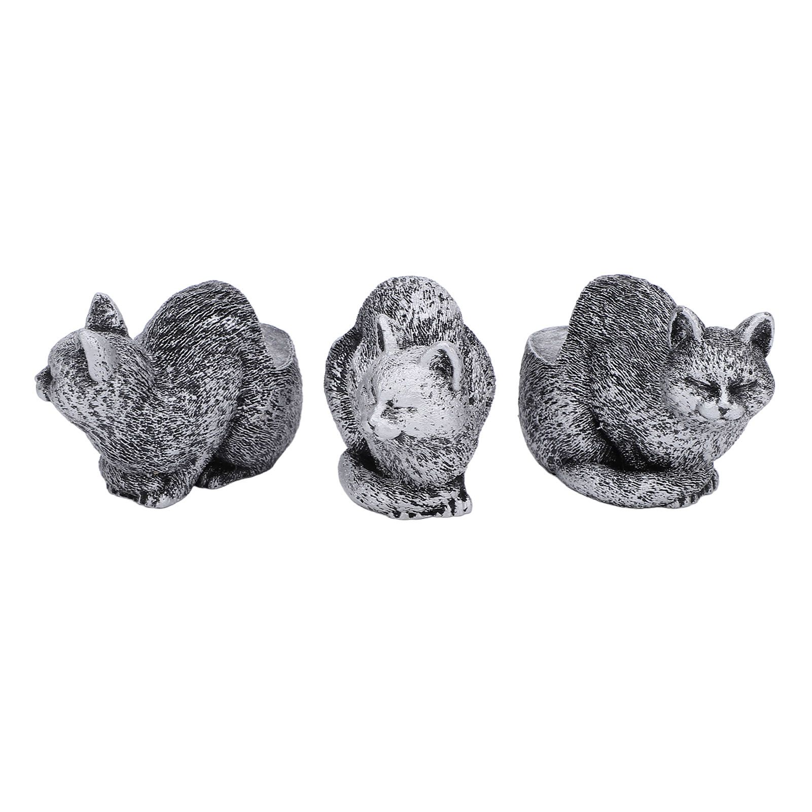3pcs Resin Flower Pot Feet Animal Figures Plant Pot Feet Animal Statues Plant view 2