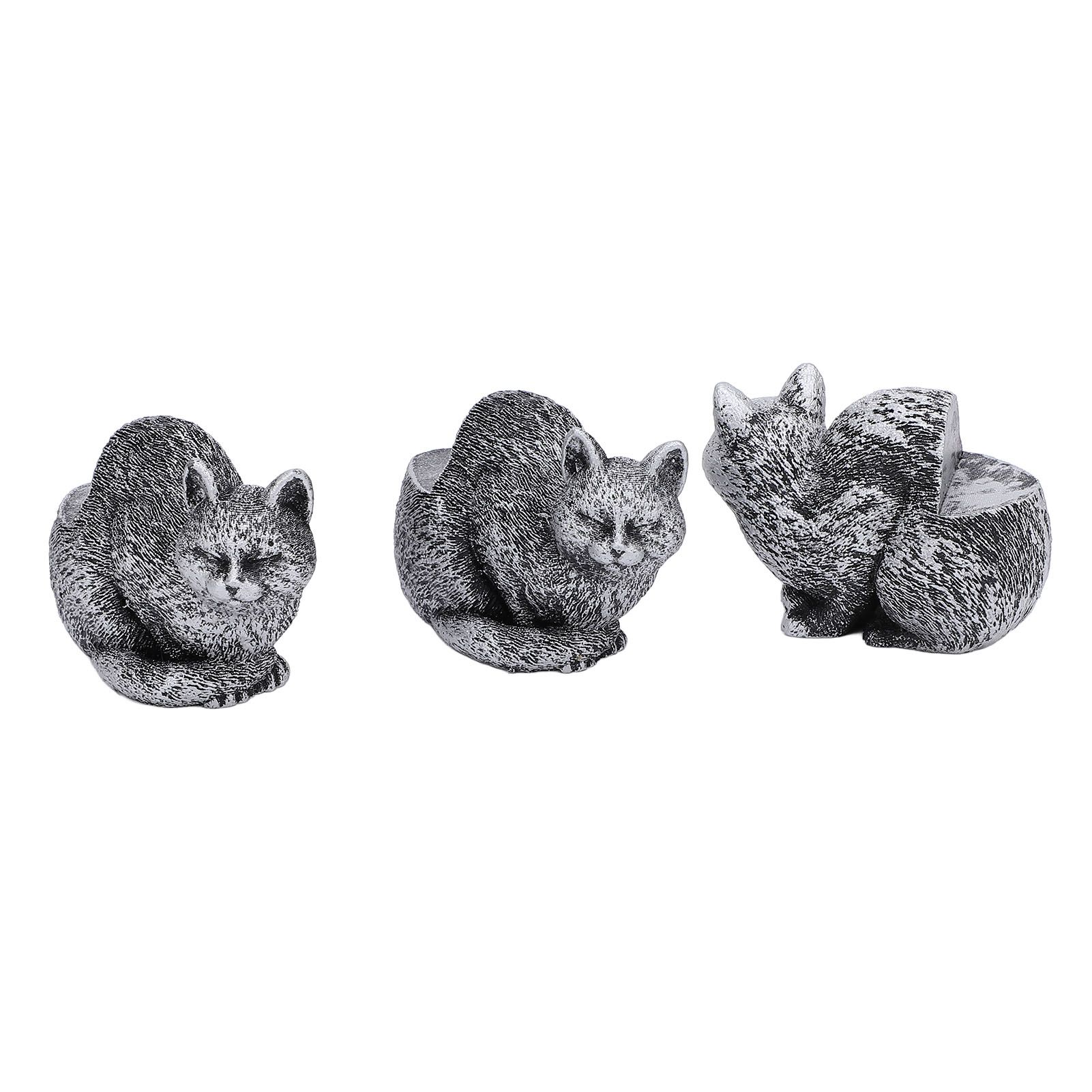3pcs Resin Flower Pot Feet Animal Figures Plant Pot Feet Animal Statues Plant view 3