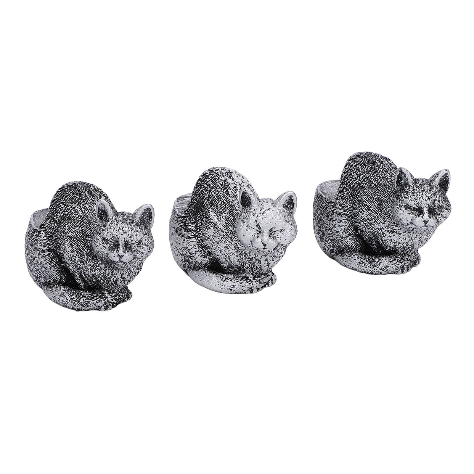 3pcs Resin Flower Pot Feet Animal Figures Plant Pot Feet Animal Statues Plant view 10