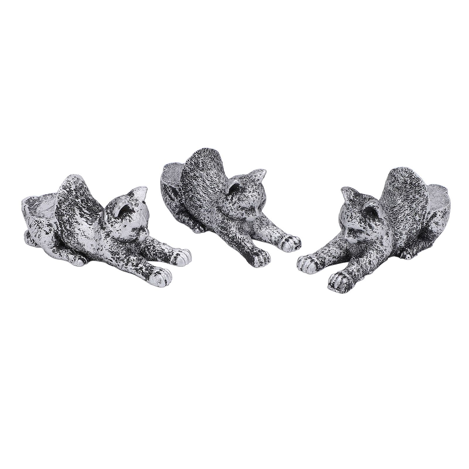 3pcs Resin Flower Pot Feet Animal Figures Plant Pot Feet Animal Statues Plant view 4