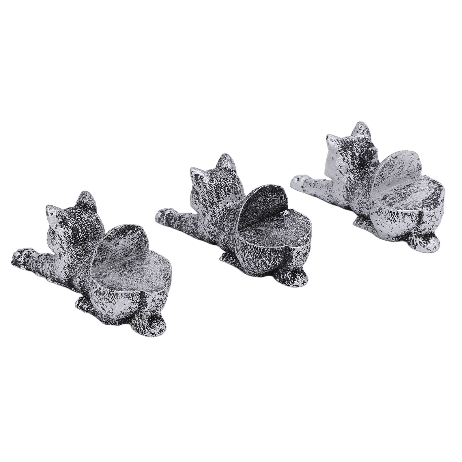 3pcs Resin Flower Pot Feet Animal Figures Plant Pot Feet Animal Statues Plant view 5