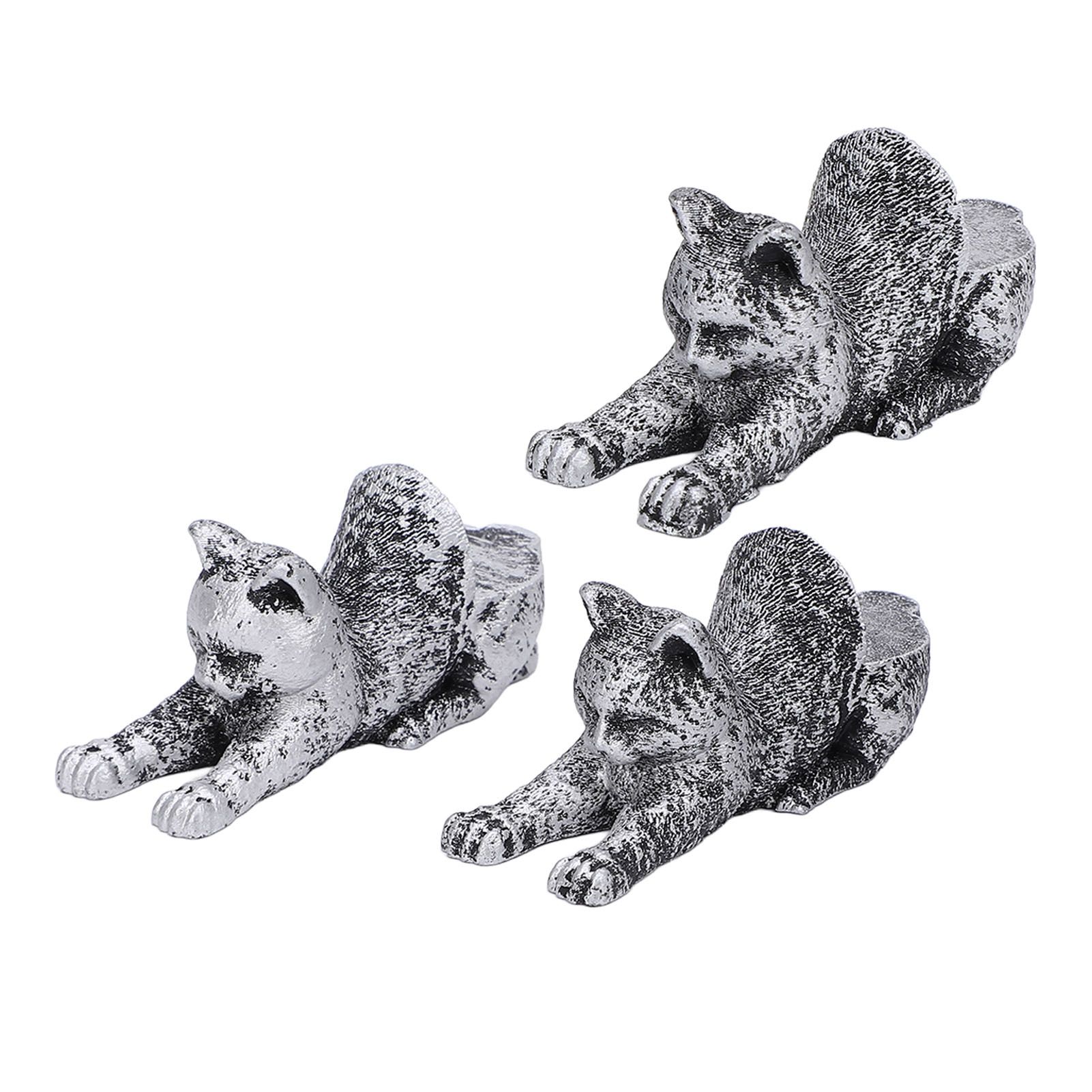 3pcs Resin Flower Pot Feet Animal Figures Plant Pot Feet Animal Statues Plant view 6