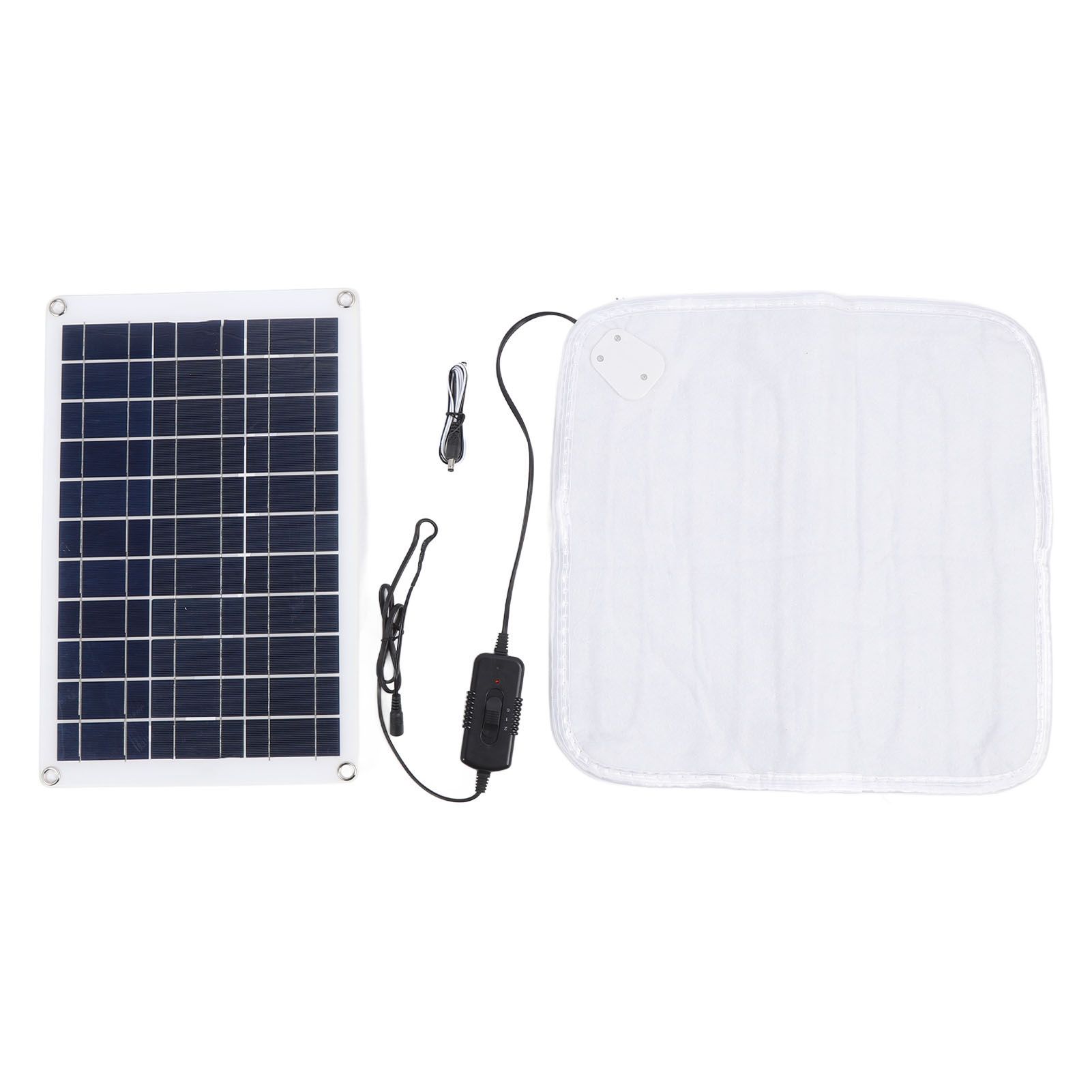 Solar Panel with Heated Blanket 50W Adjustable Gears Portable Monocrystalline view 3