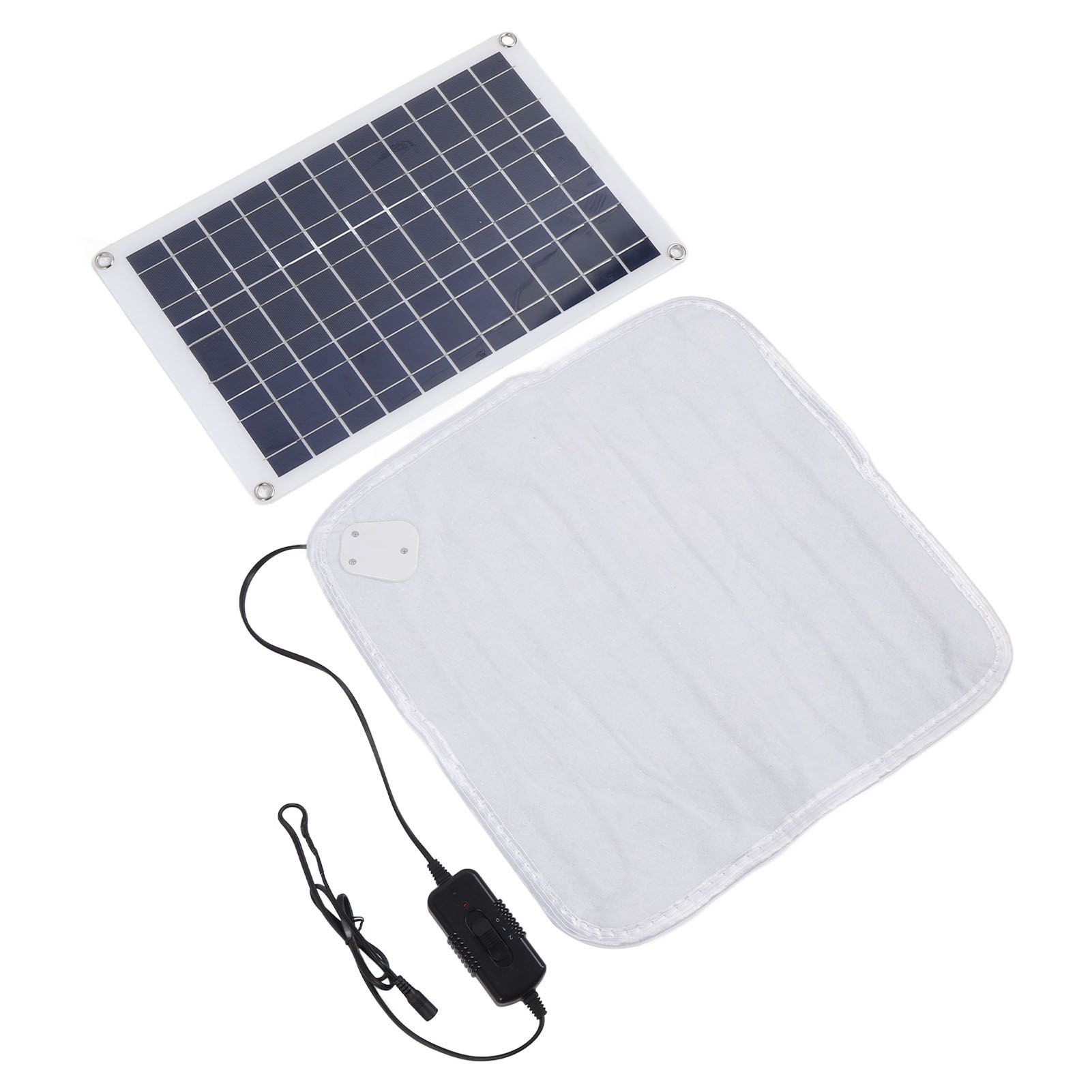 Solar Panel with Heated Blanket 50W Adjustable Gears Portable Monocrystalline view 4
