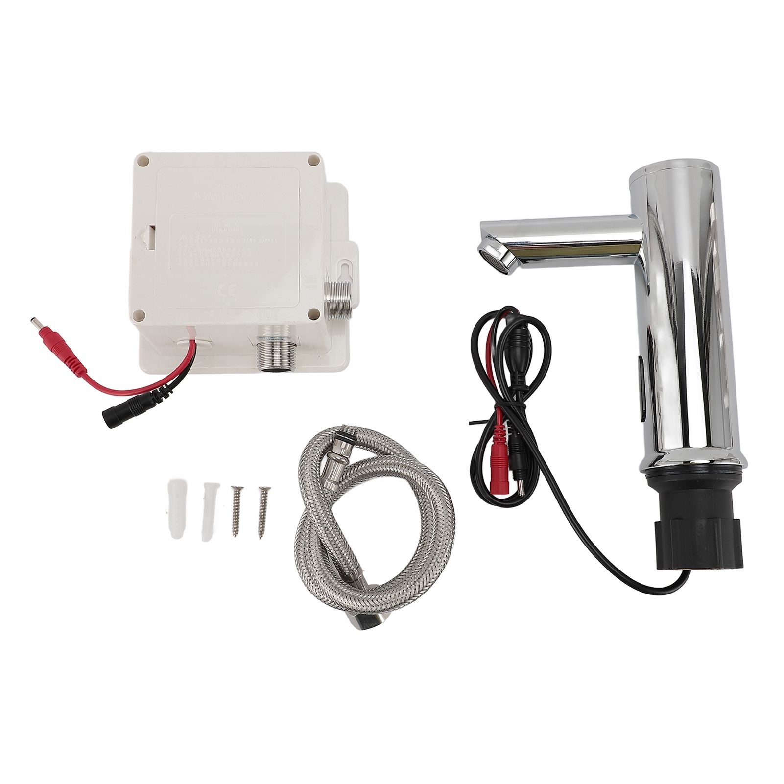 Touchless Faucet G1/2 Male Thread Battery Powered Automatic Motion Sensor view 3