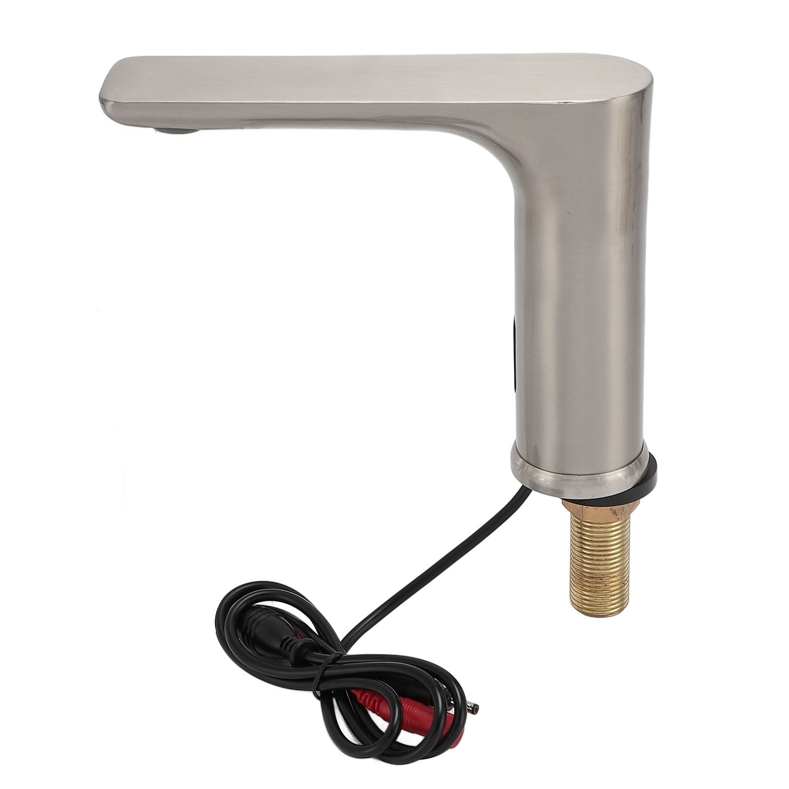 Touchless Electronic Faucet Battery Powered Vertical Bathroom Sink Faucet G1/2 view 6