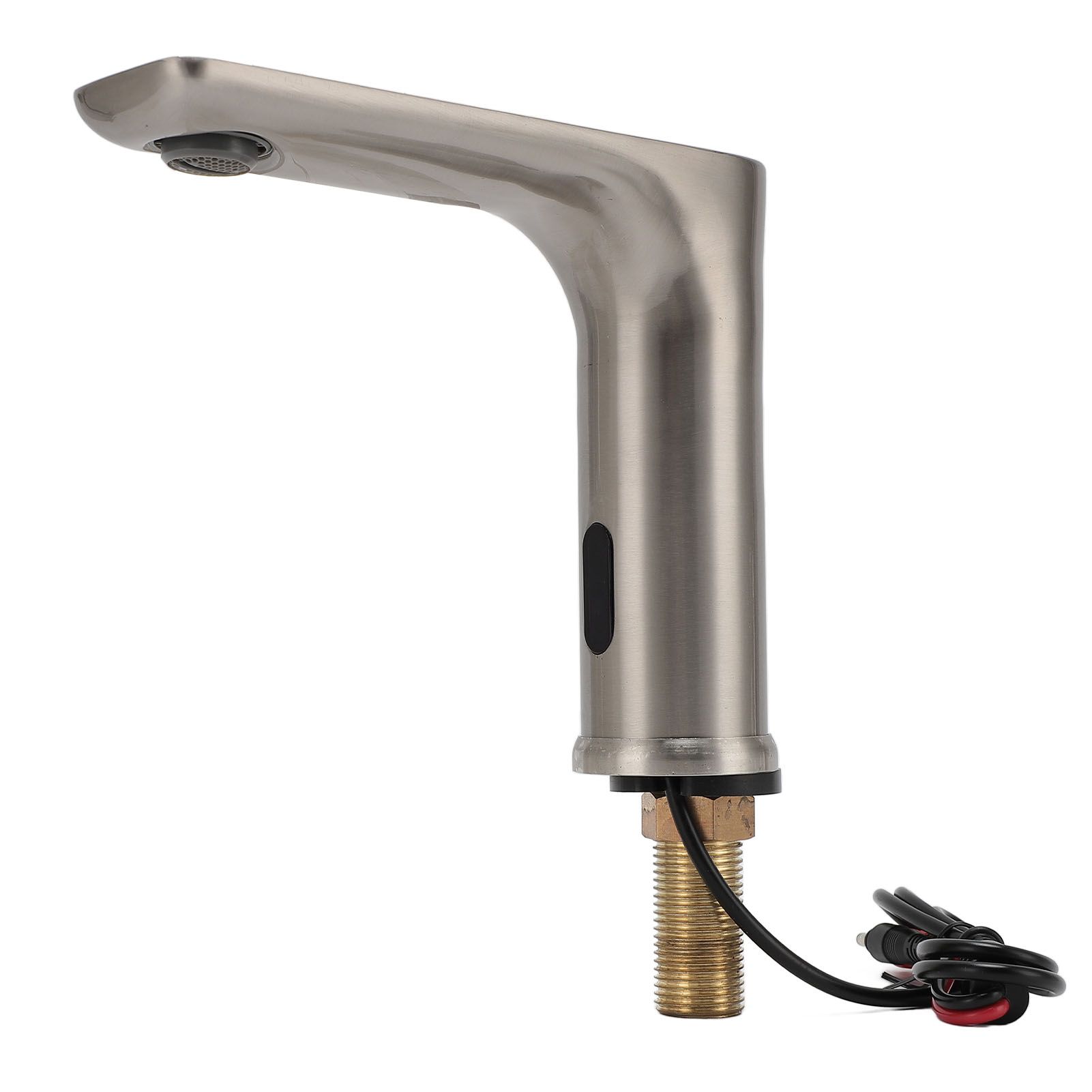 Touchless Electronic Faucet Battery Powered Vertical Bathroom Sink Faucet G1/2 view 8