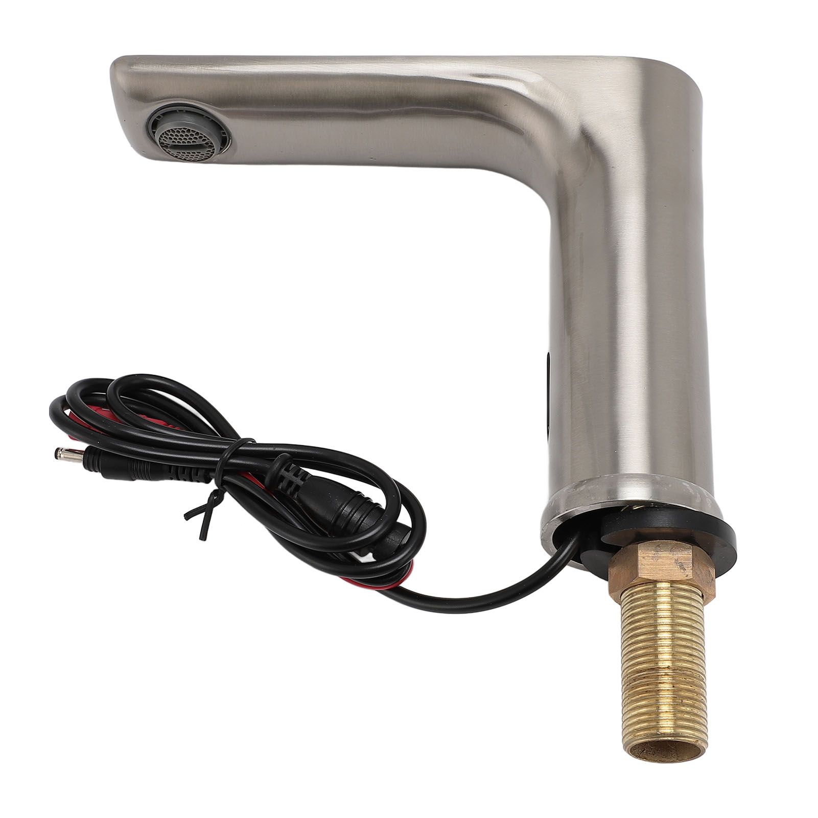 Touchless Electronic Faucet Battery Powered Vertical Bathroom Sink Faucet G1/2 view 10