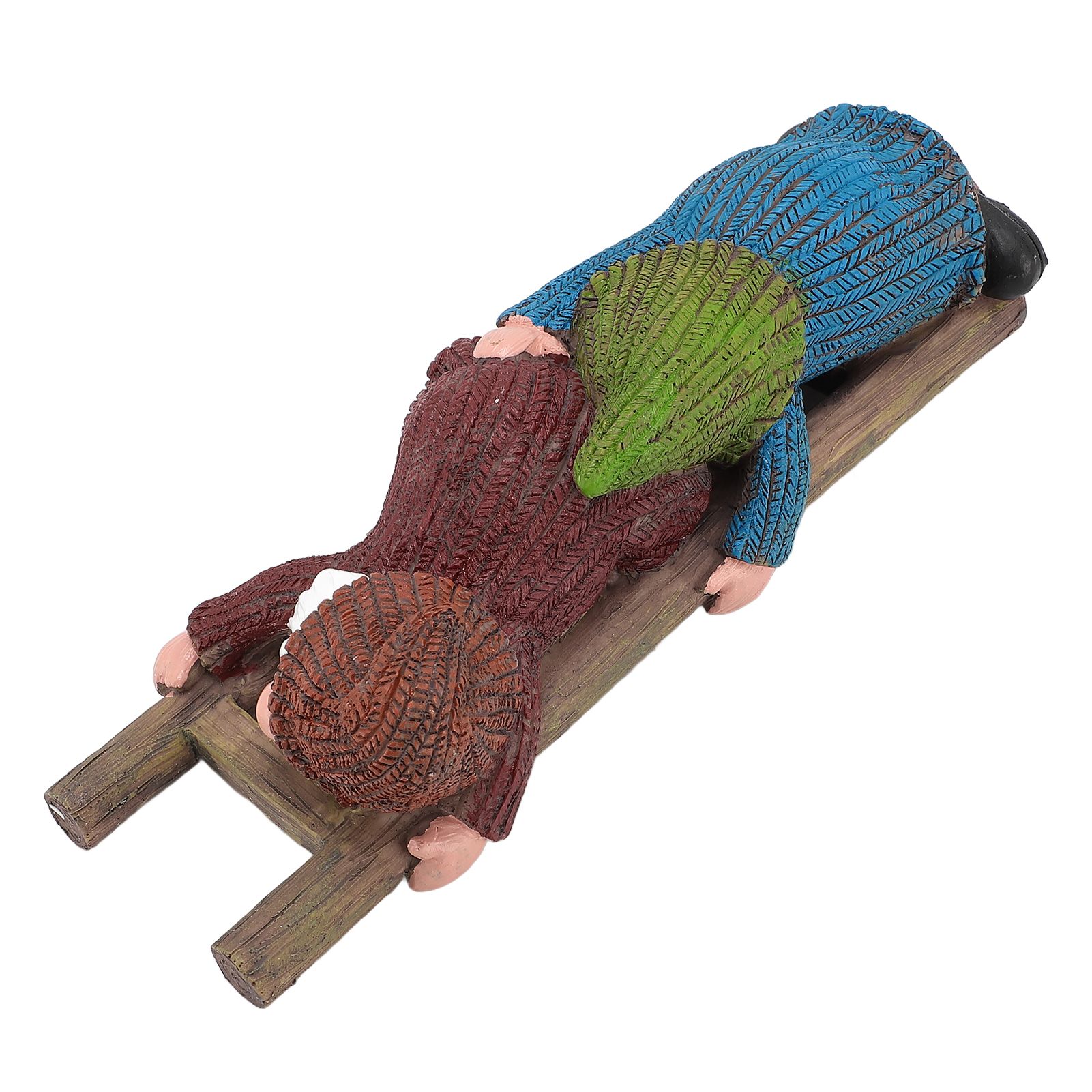 Garden Gnome Statue Resin Ladder Climbing Funny Gnome Garden Statue for Lawn Porch view 12