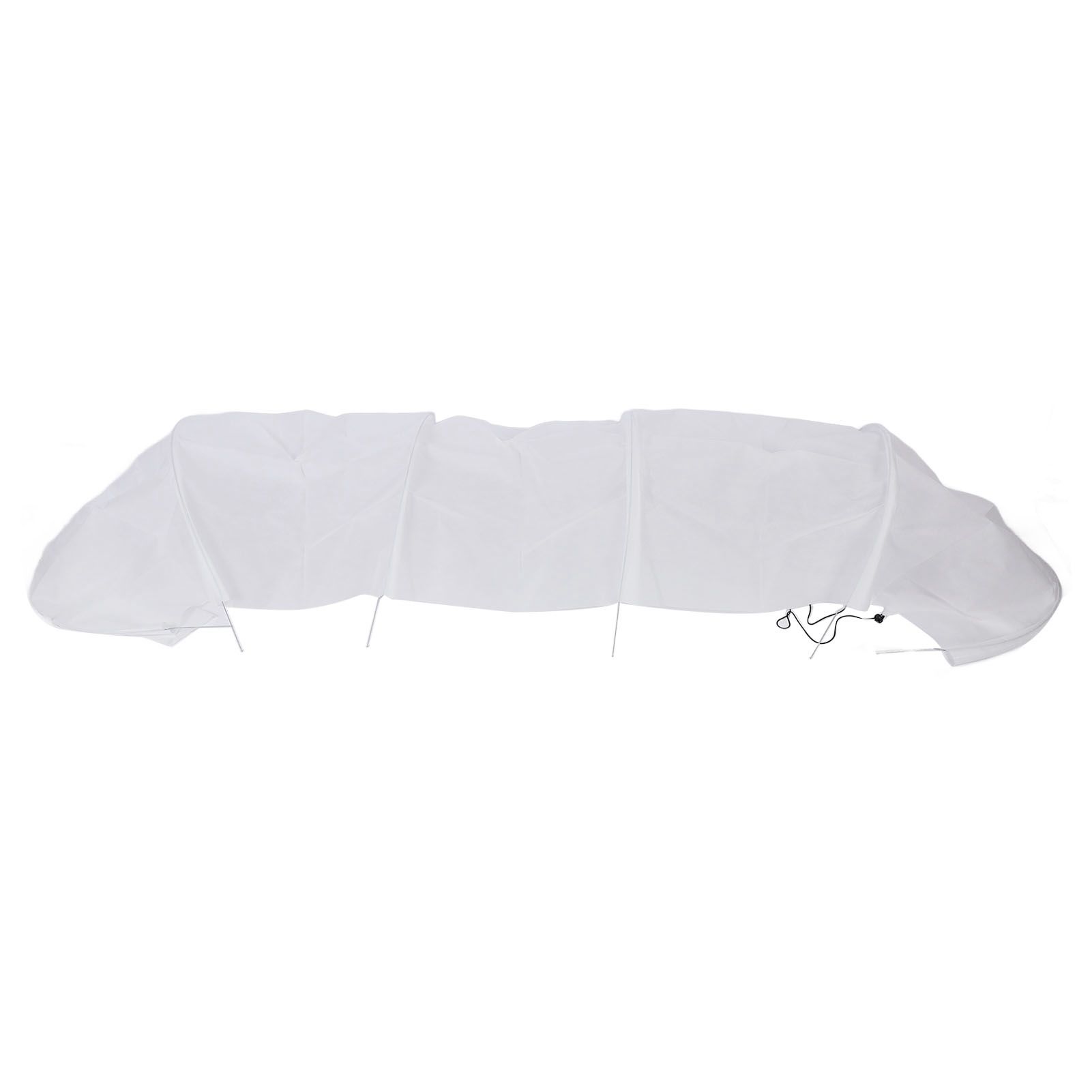 Portable Greenhouse Tunnel Row Cover 3 Meters Quick Release Protective view 3