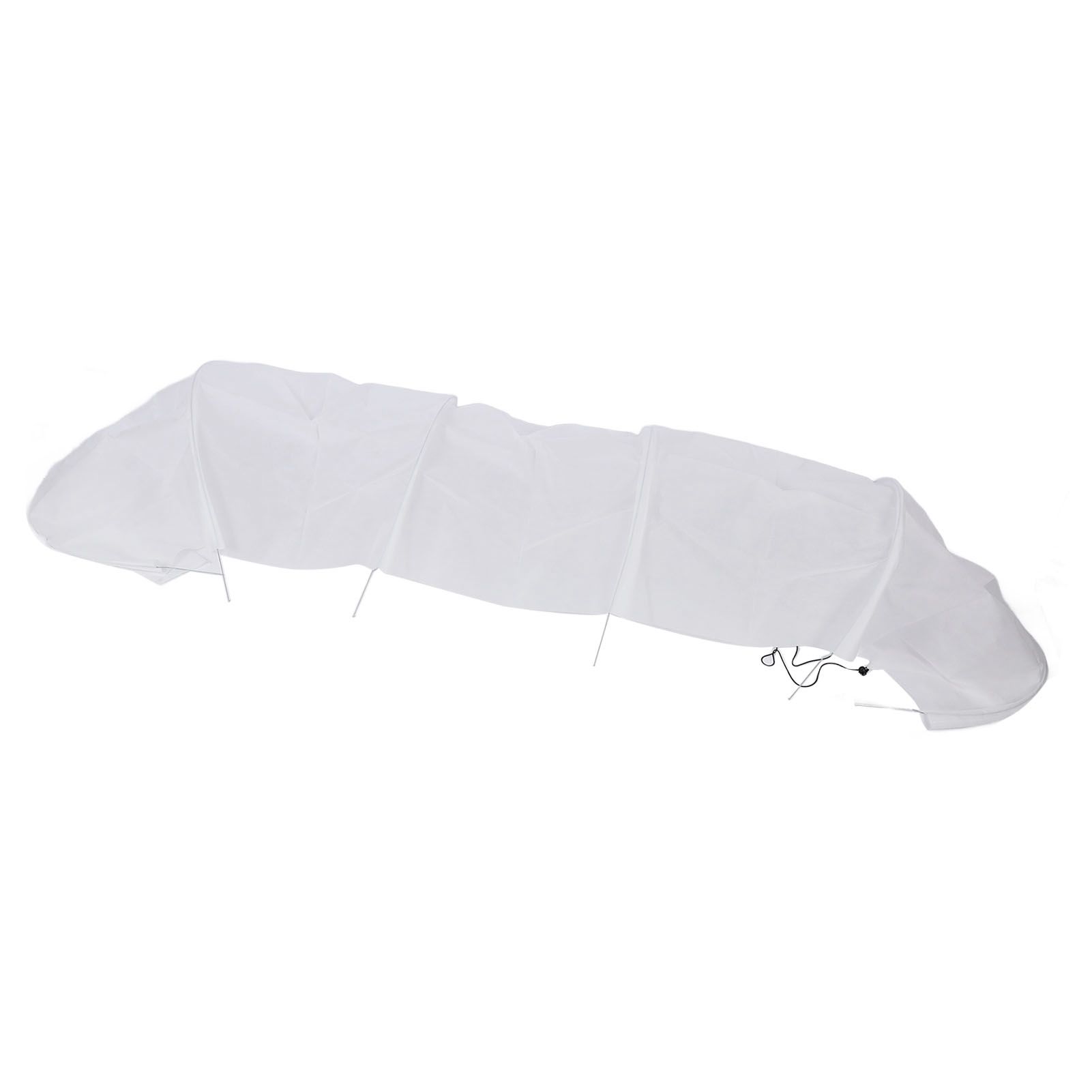 Portable Greenhouse Tunnel Row Cover 3 Meters Quick Release Protective view 12