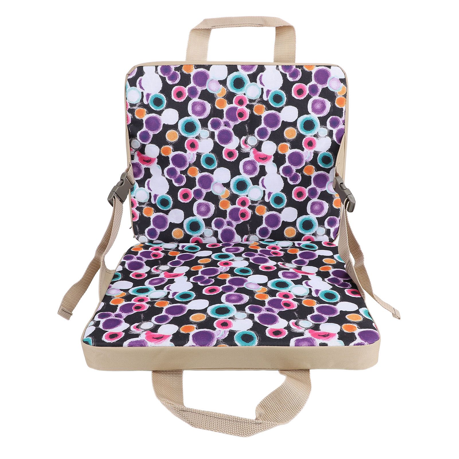 Children Outdoor Folding Chair Cushion Portable Stadium Cushion Thick Floral view 3