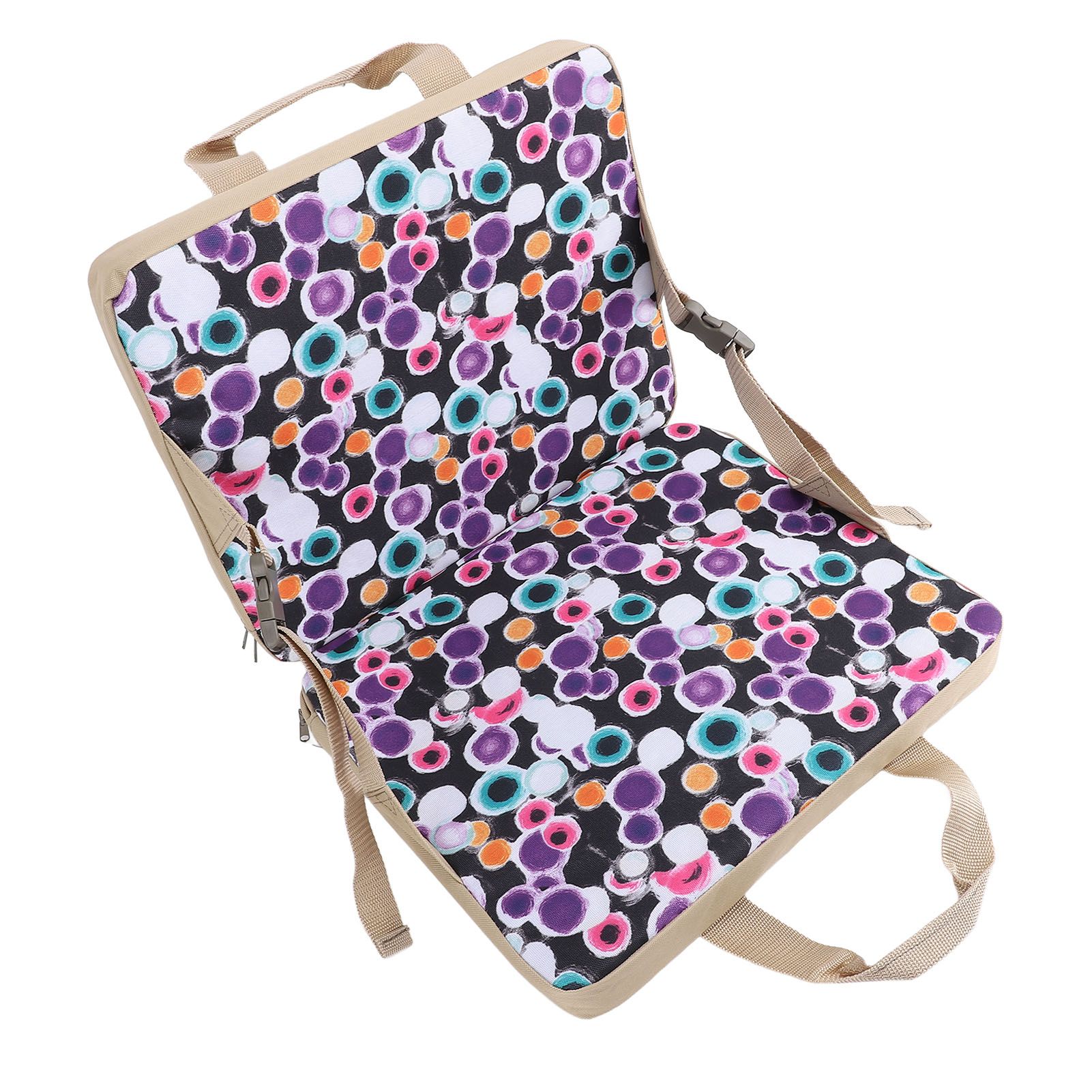 Children Outdoor Folding Chair Cushion Portable Stadium Cushion Thick Floral view 8