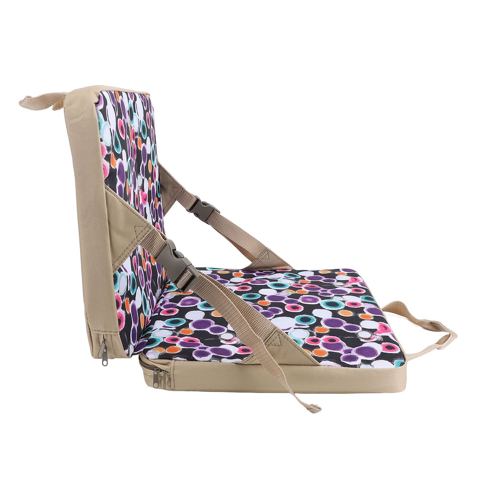Children Outdoor Folding Chair Cushion Portable Stadium Cushion Thick Floral view 10