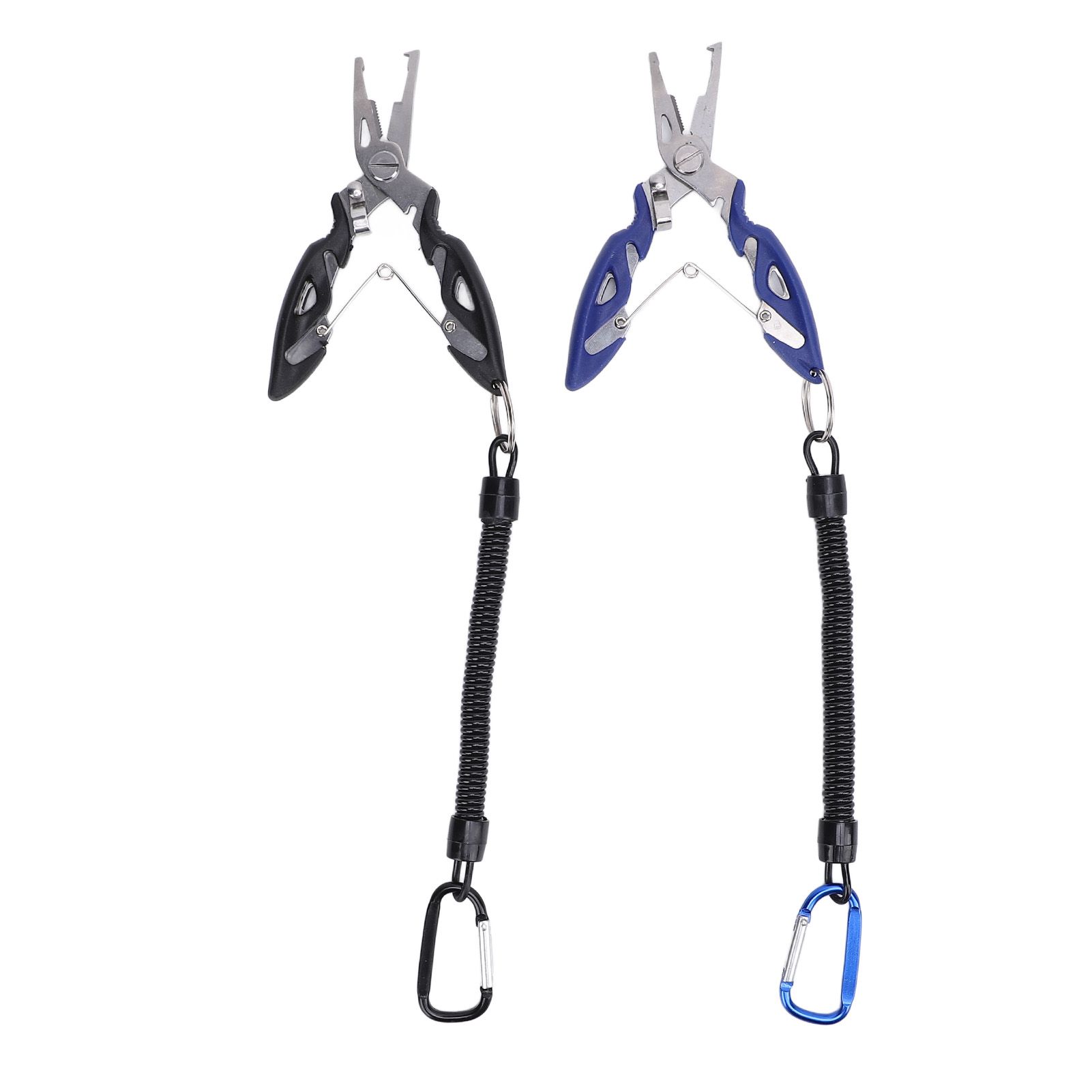 2PCS Fishing Pliers Stainless Steel Multifunctional Hook Remover Line Cutter