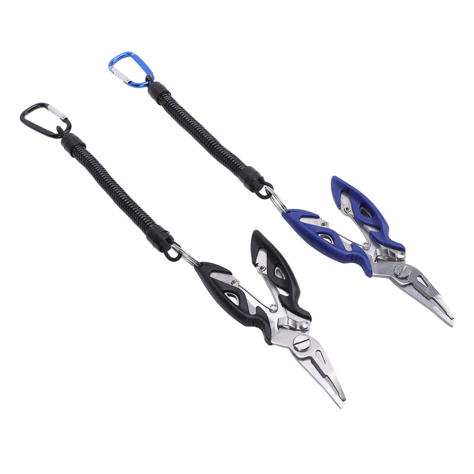 2PCS Fishing Pliers Stainless Steel Multifunctional Hook Remover Line Cutter view 6