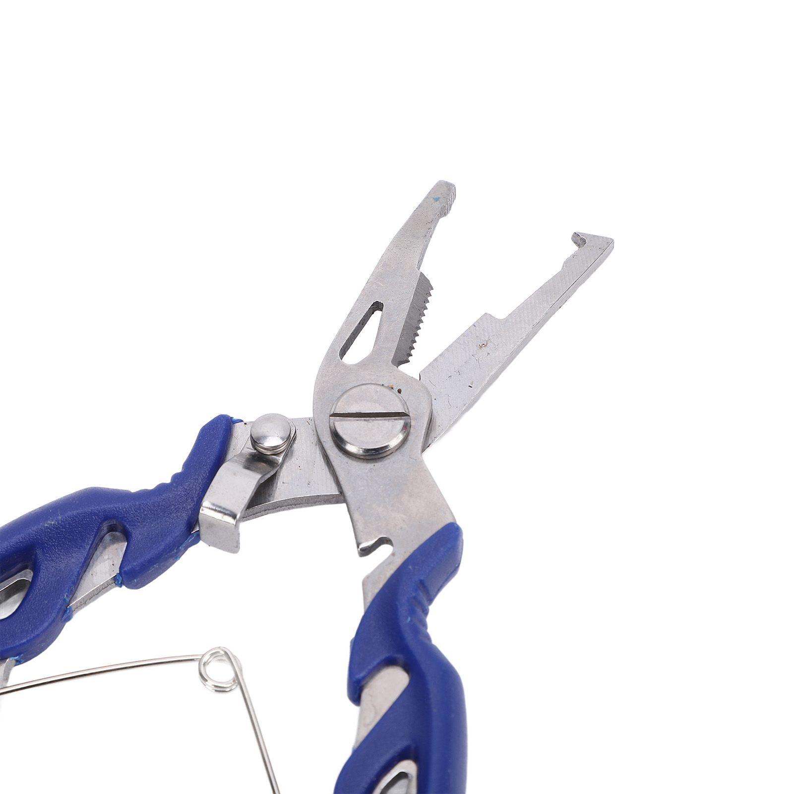 2PCS Fishing Pliers Stainless Steel Multifunctional Hook Remover Line Cutter view 7