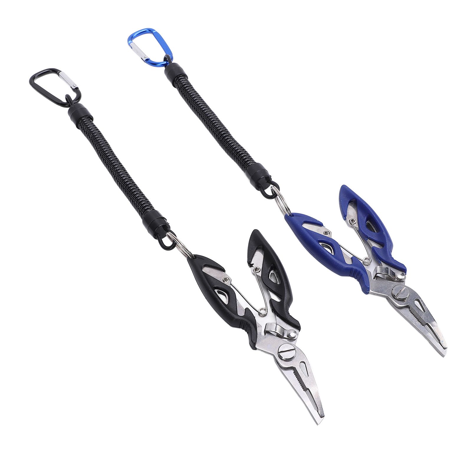 2PCS Fishing Pliers Stainless Steel Multifunctional Hook Remover Line Cutter view 8
