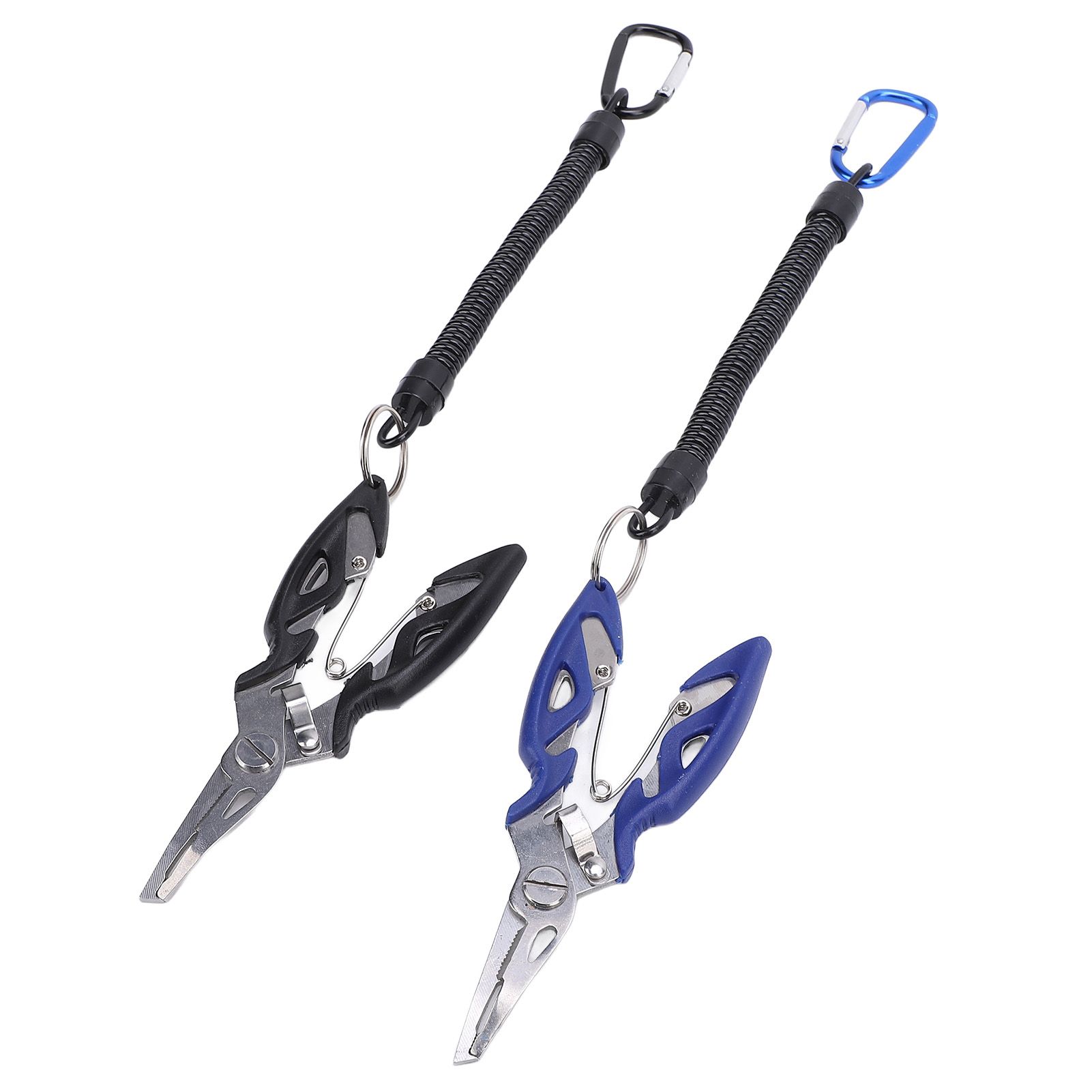 2PCS Fishing Pliers Stainless Steel Multifunctional Hook Remover Line Cutter view 10