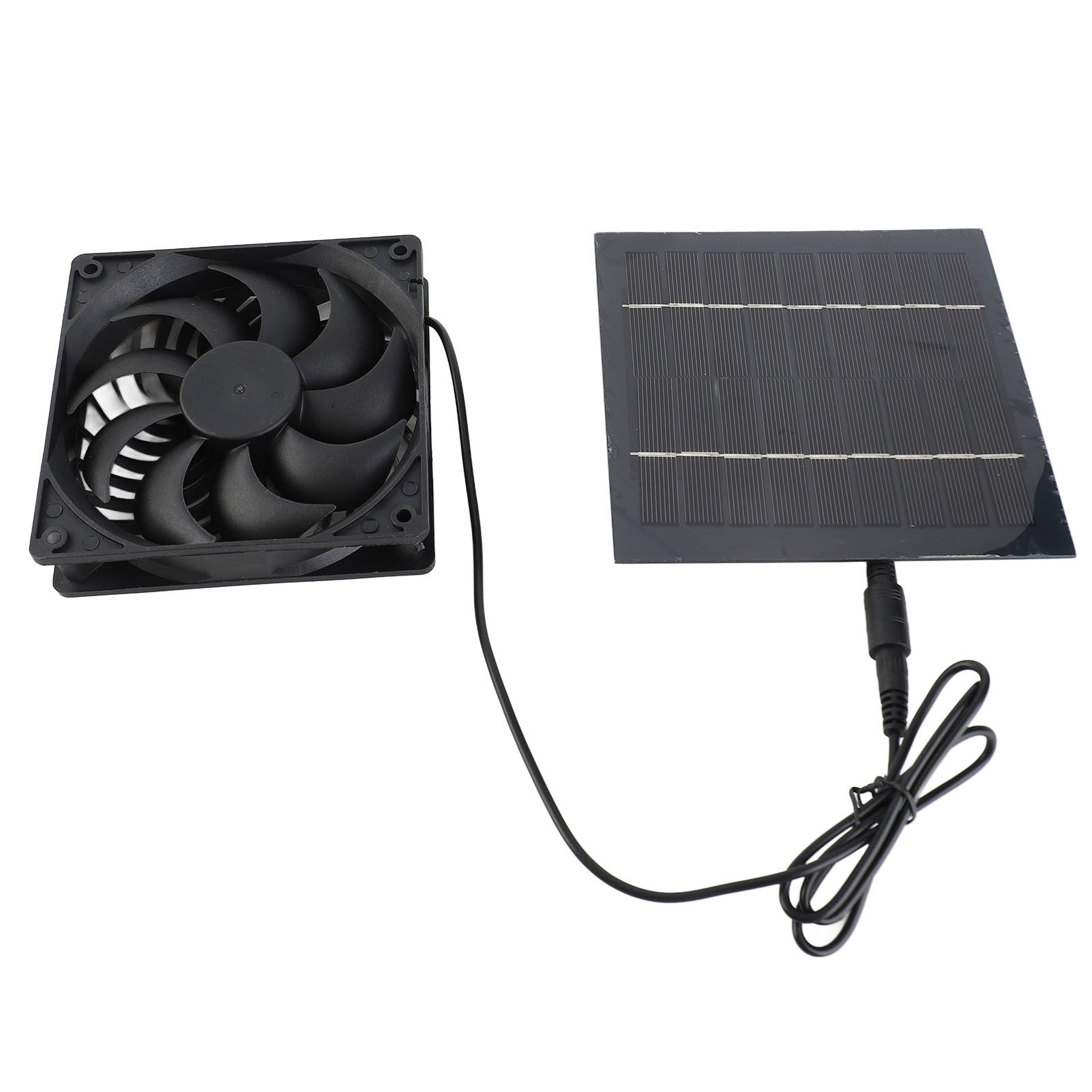Solar Panel Fan Kit Chicken Coop Exhaust Home Outdoor Supplies 5W 6V IP65 view 3