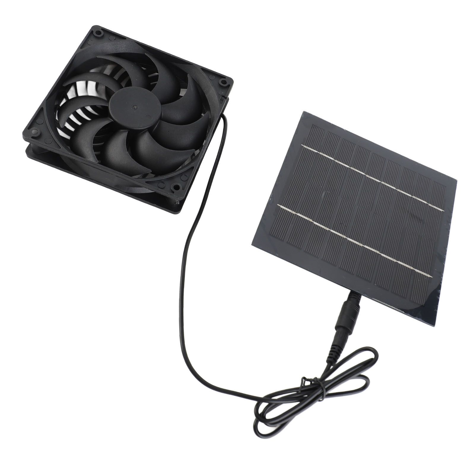 Solar Panel Fan Kit Chicken Coop Exhaust Home Outdoor Supplies 5W 6V IP65 view 4