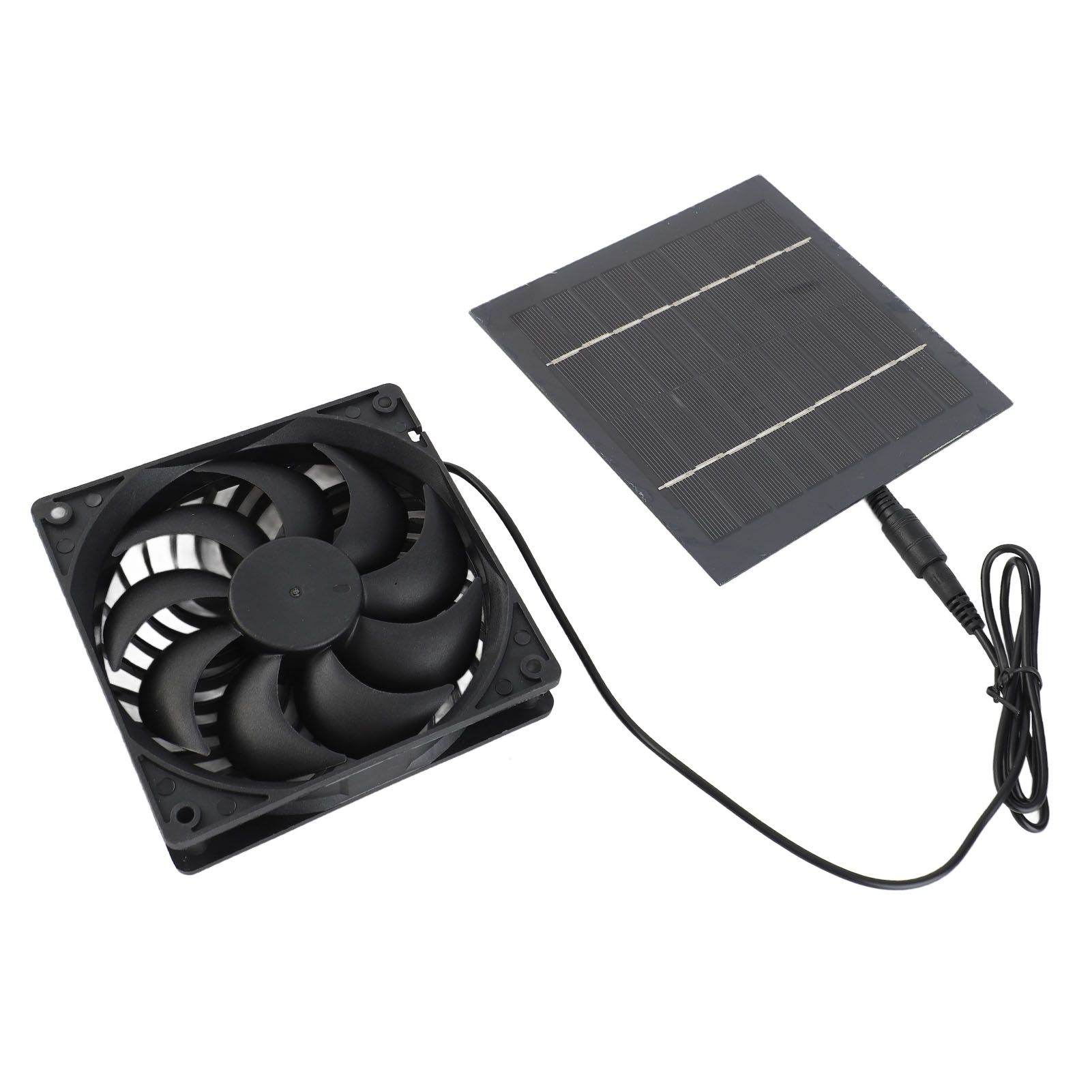 Solar Panel Fan Kit Chicken Coop Exhaust Home Outdoor Supplies 5W 6V IP65 view 5