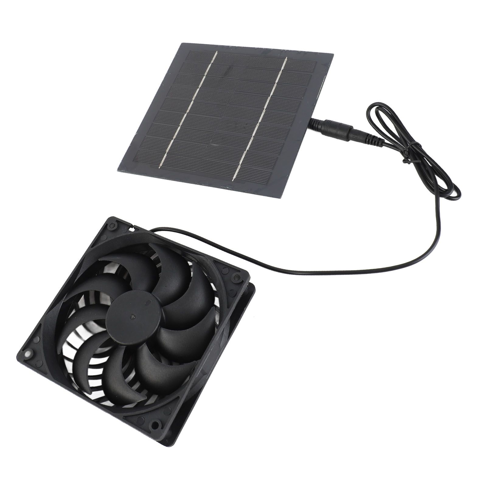 Solar Panel Fan Kit Chicken Coop Exhaust Home Outdoor Supplies 5W 6V IP65 view 6