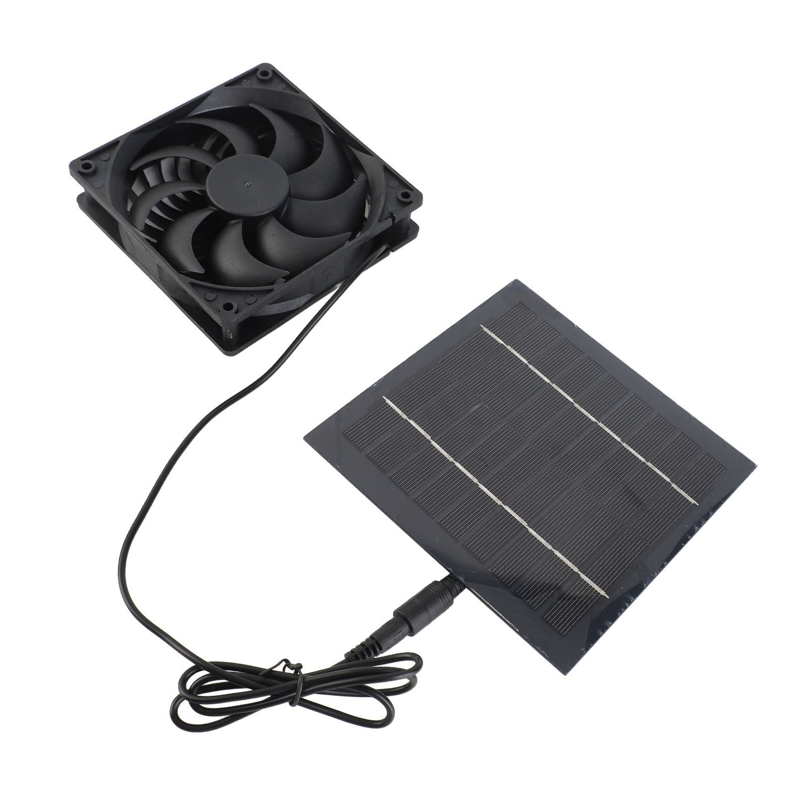Solar Panel Fan Kit Chicken Coop Exhaust Home Outdoor Supplies 5W 6V IP65 view 8